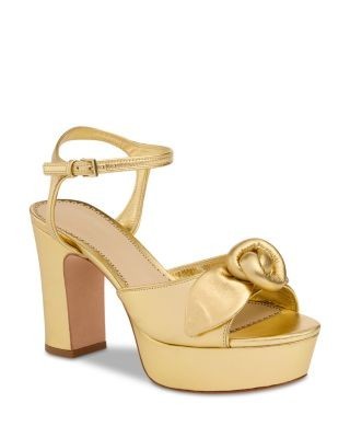 Cinq a Sept Women's Arianna Knotted Rose Sandals