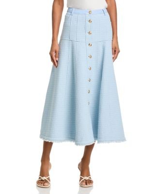 Cinq a Sept Birdseye Tweed Skirt