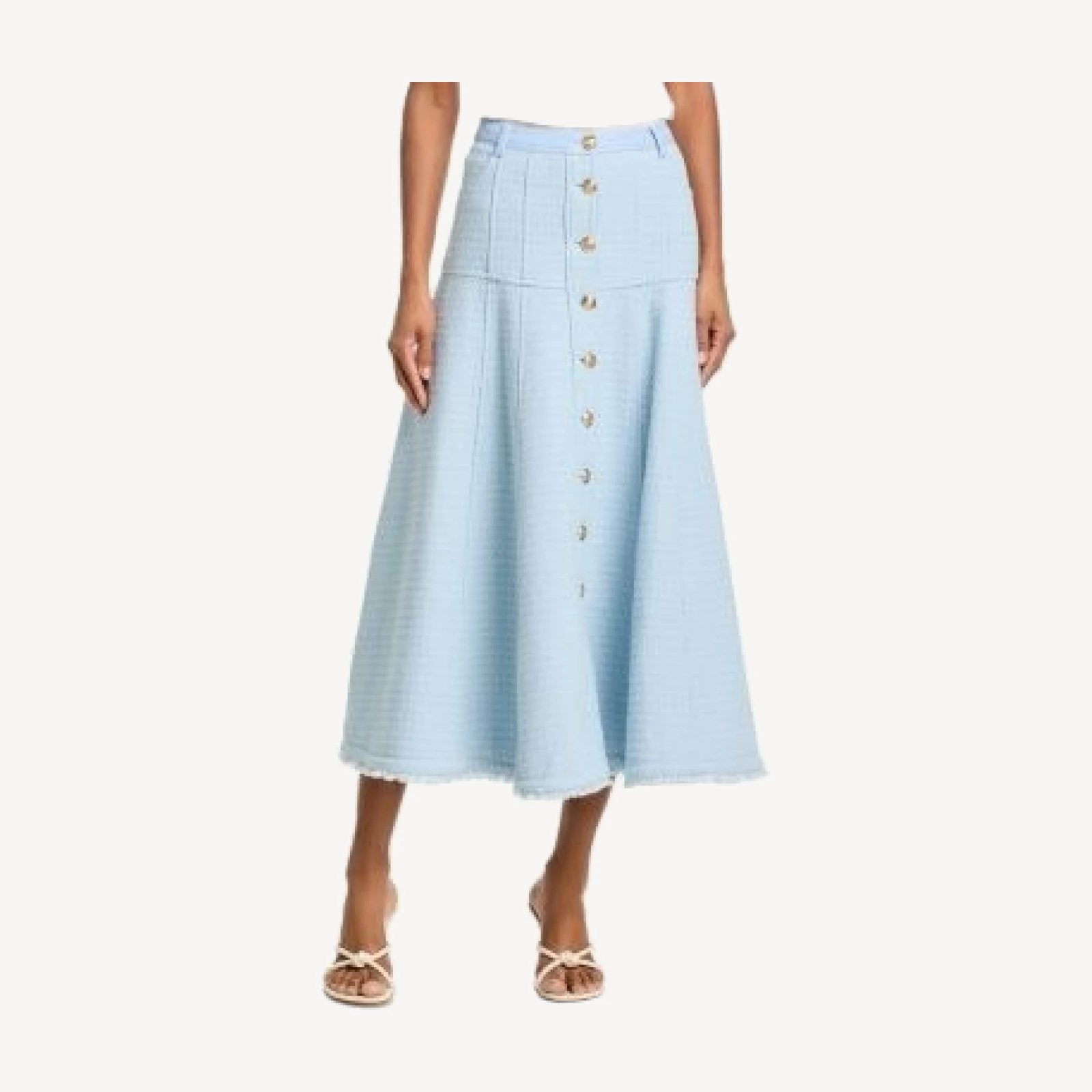 Cinq a Sept Birdseye Tweed Skirt
