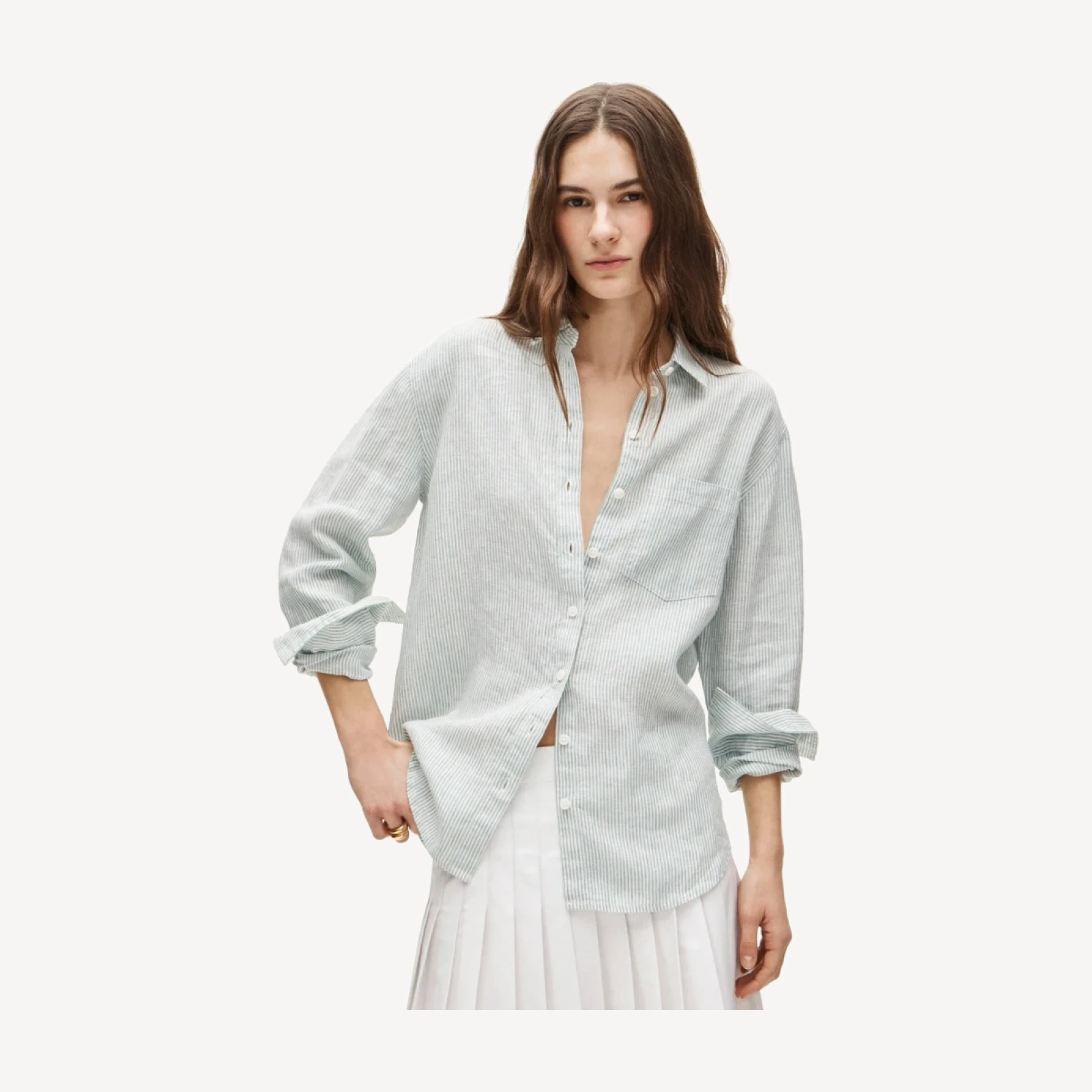Garçon classic shirt in linen