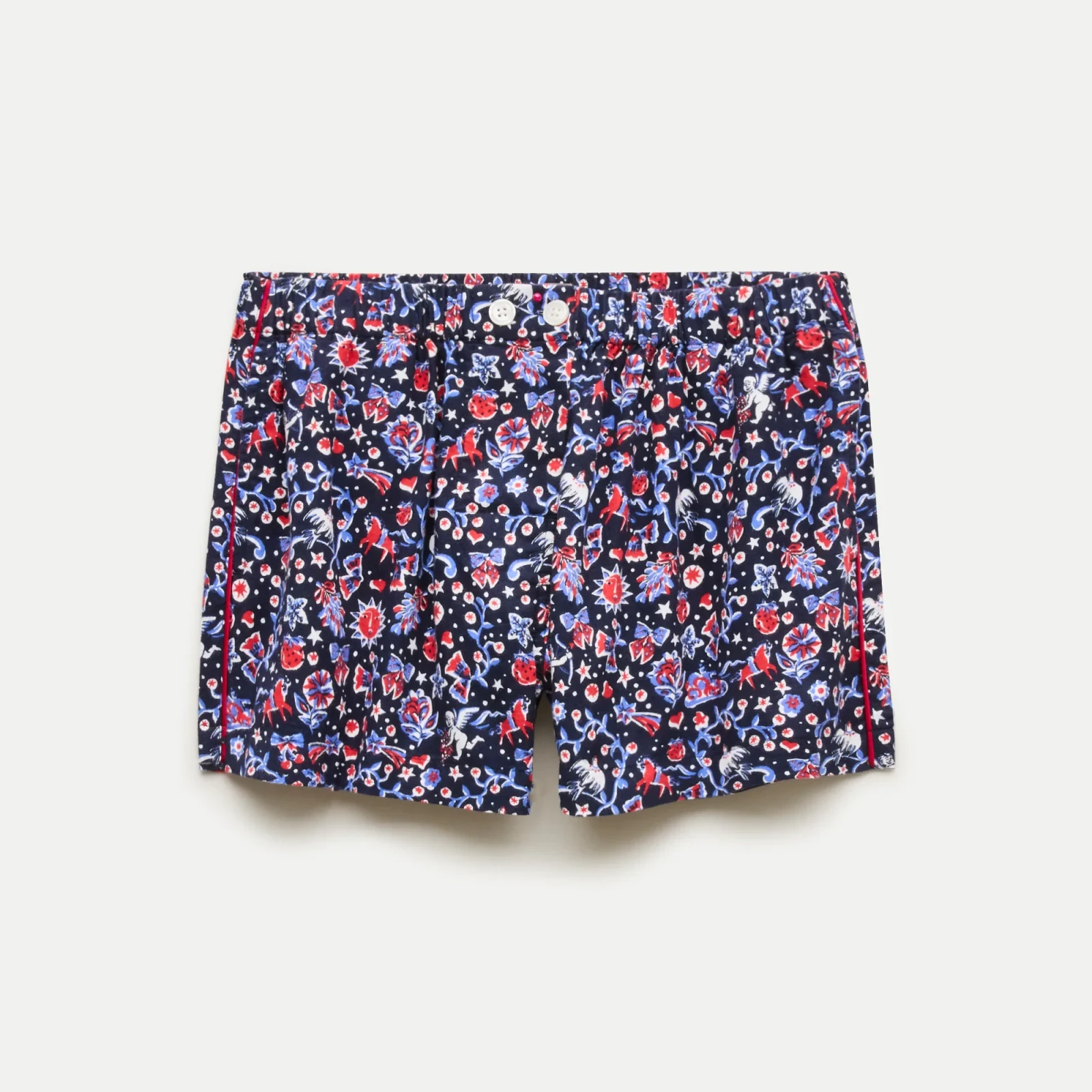 Boxer short in flannel charm print
