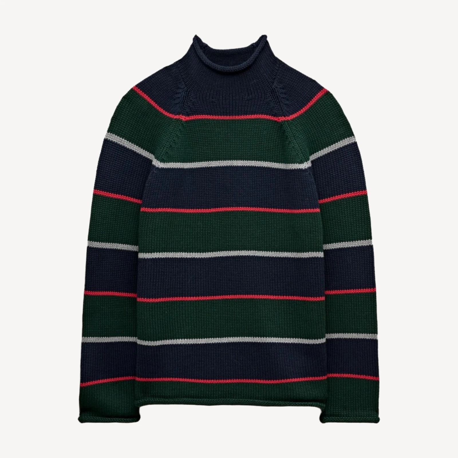 1988 Rollneck™ sweater in stripe