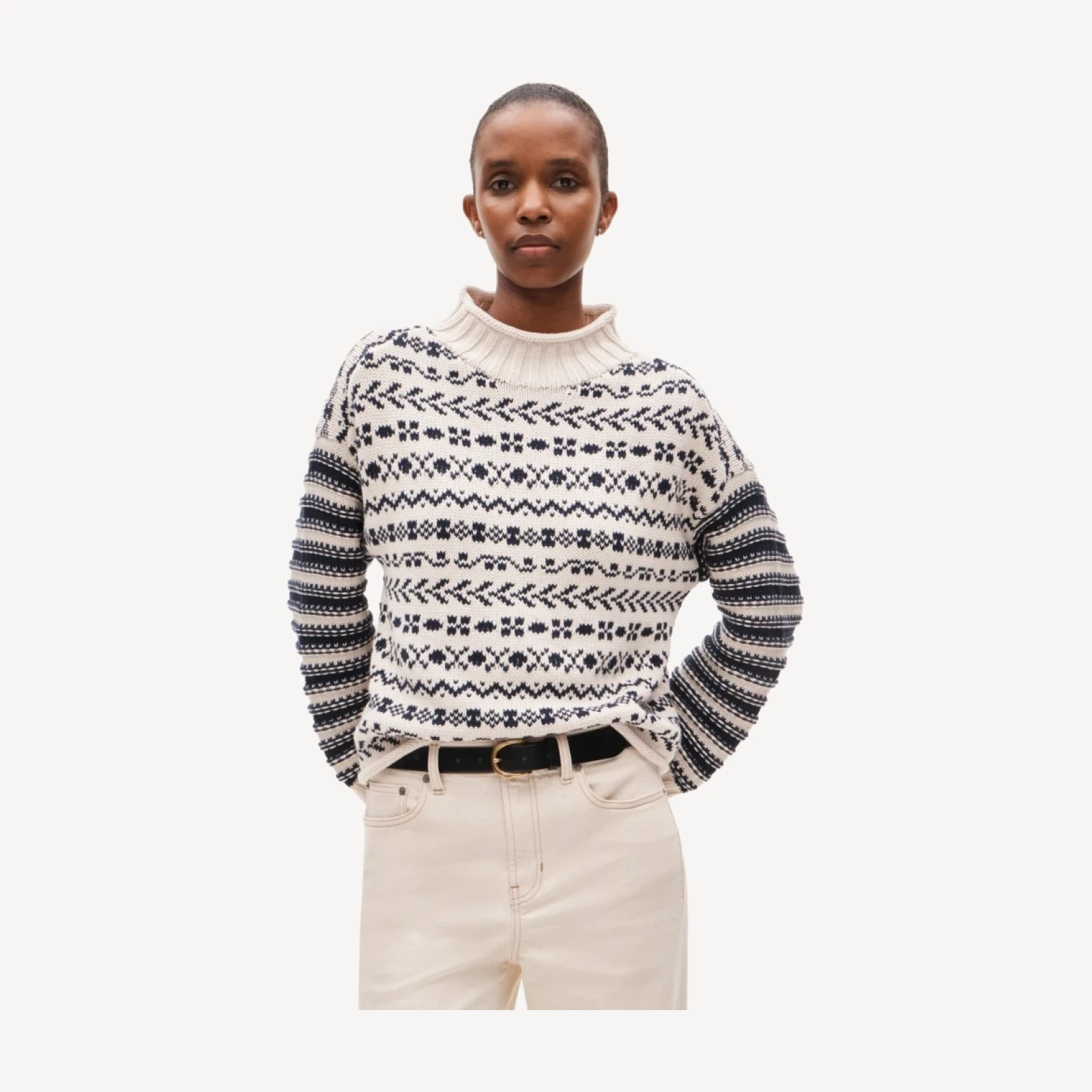 2025 Rollneck™ Fair Isle sweater