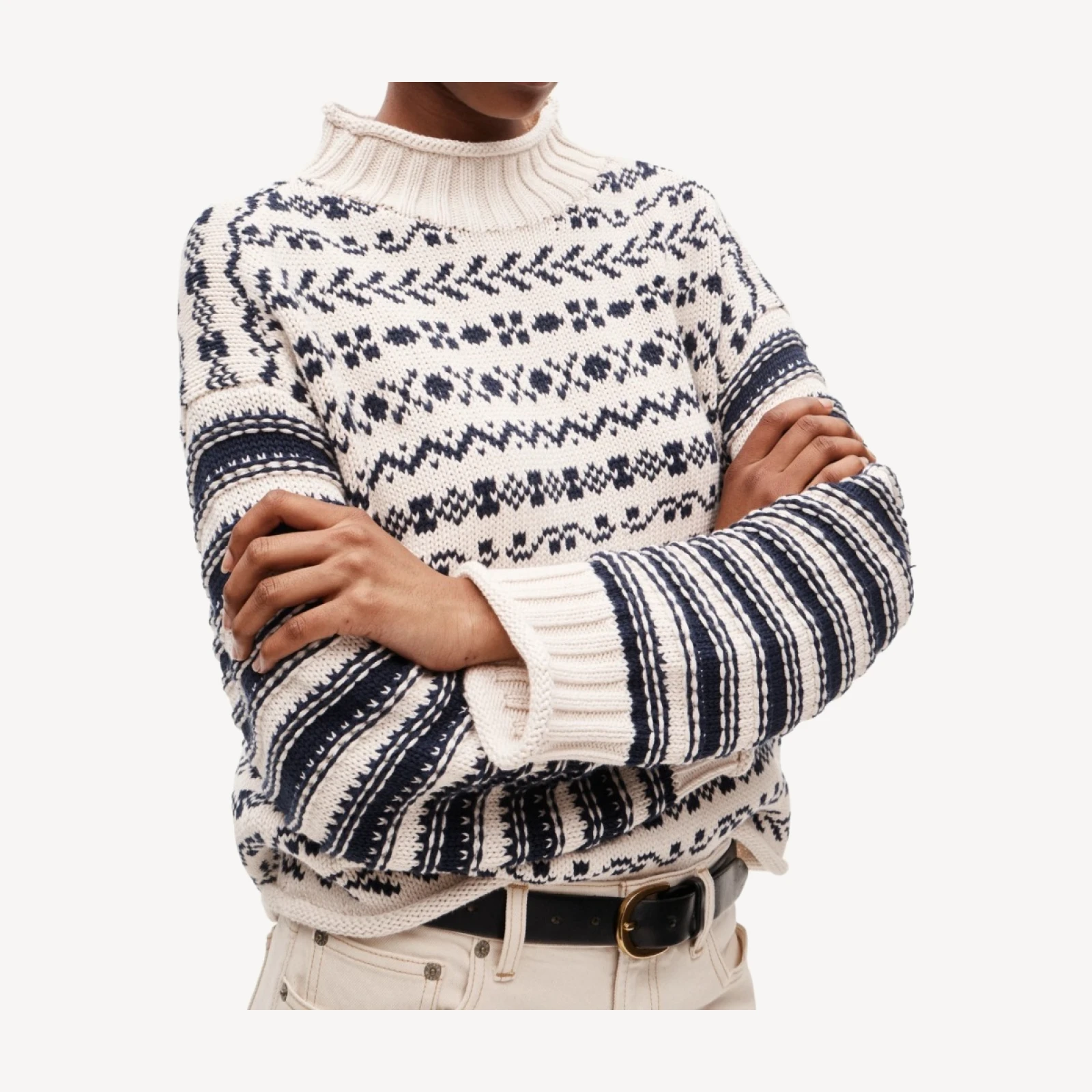 2025 Rollneck™ Fair Isle sweater