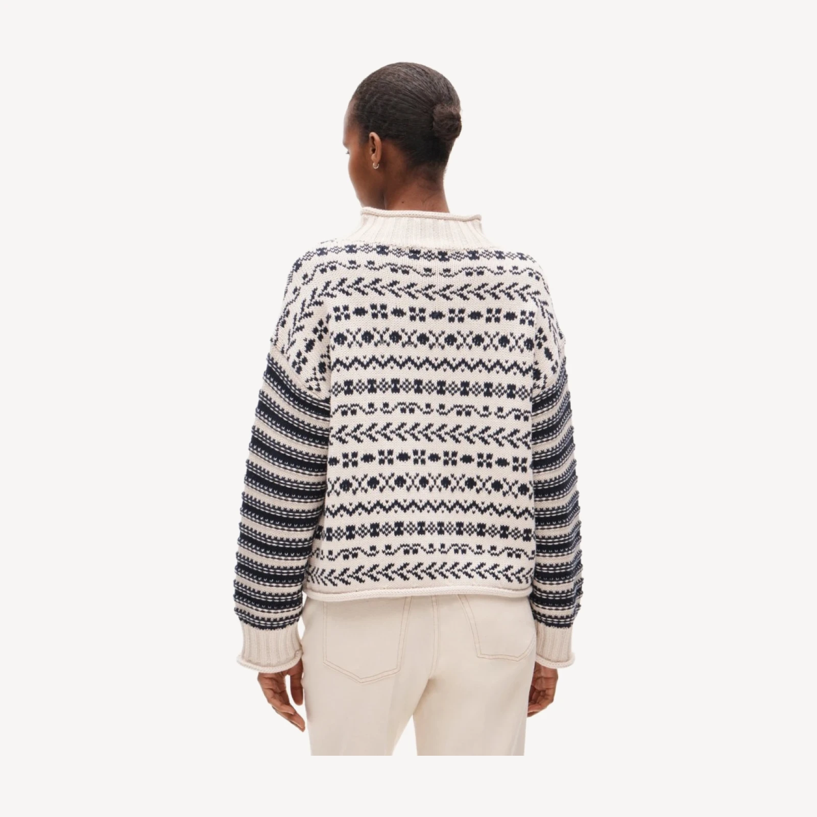 2025 Rollneck™ Fair Isle sweater