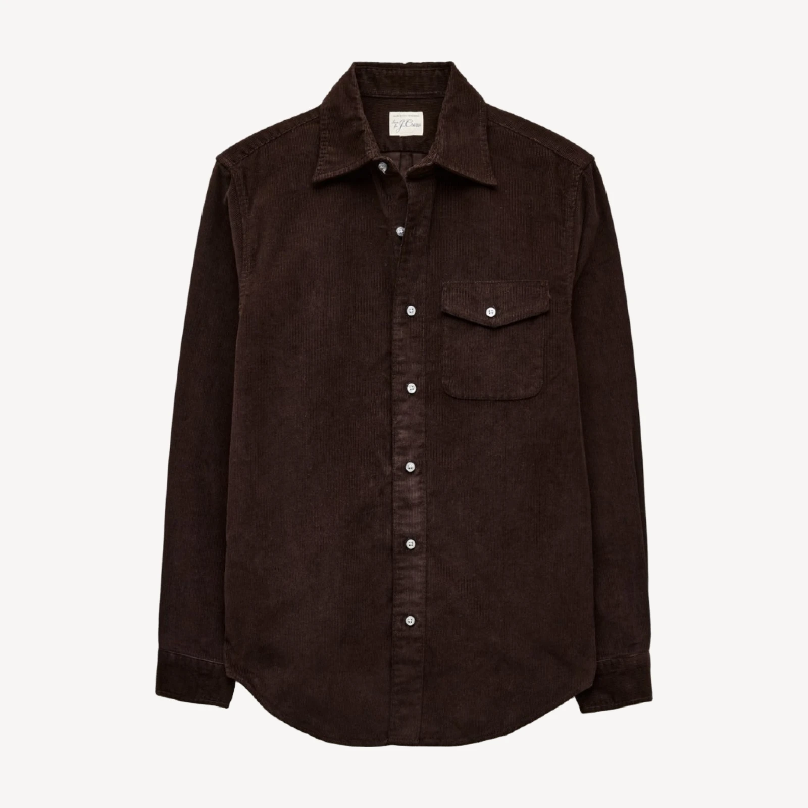 14-wale corduroy shirt