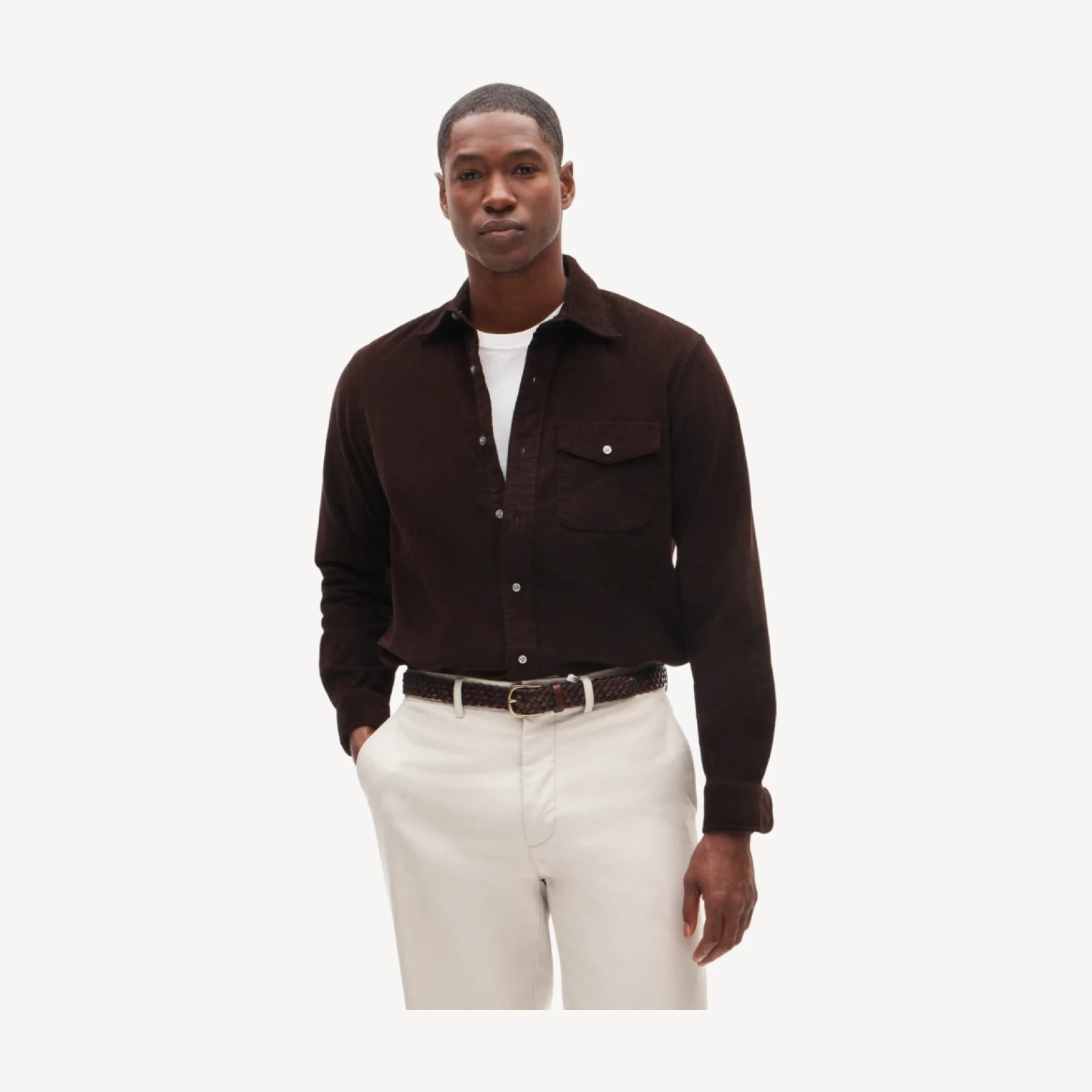 14-wale corduroy shirt