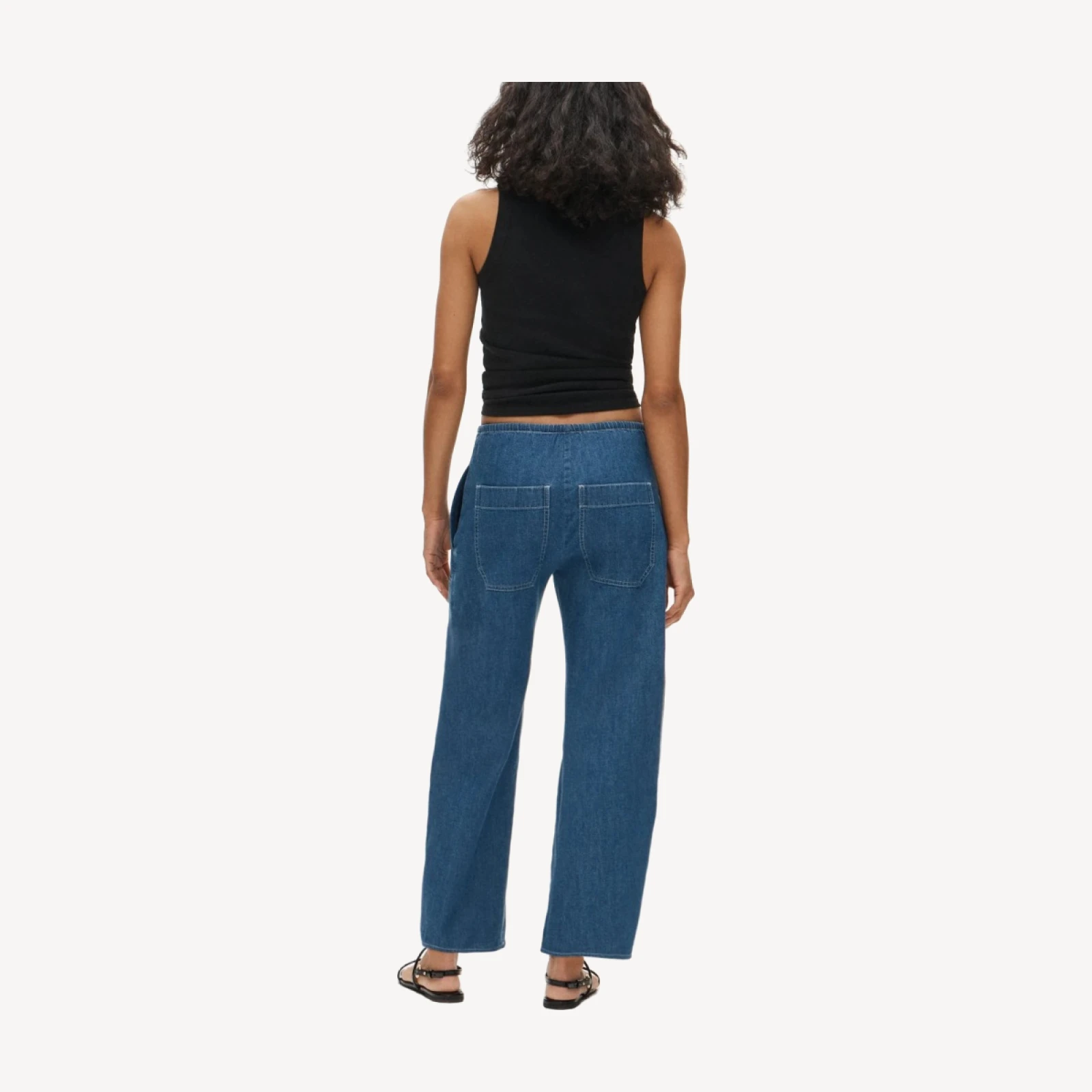 Luna pant in chambray