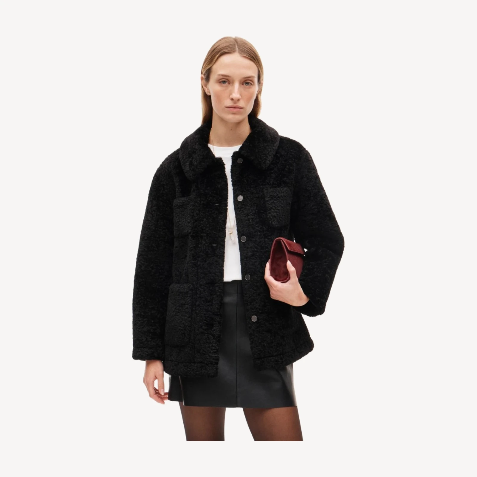 Women's 1986 Barn Jacket™ in faux shearling