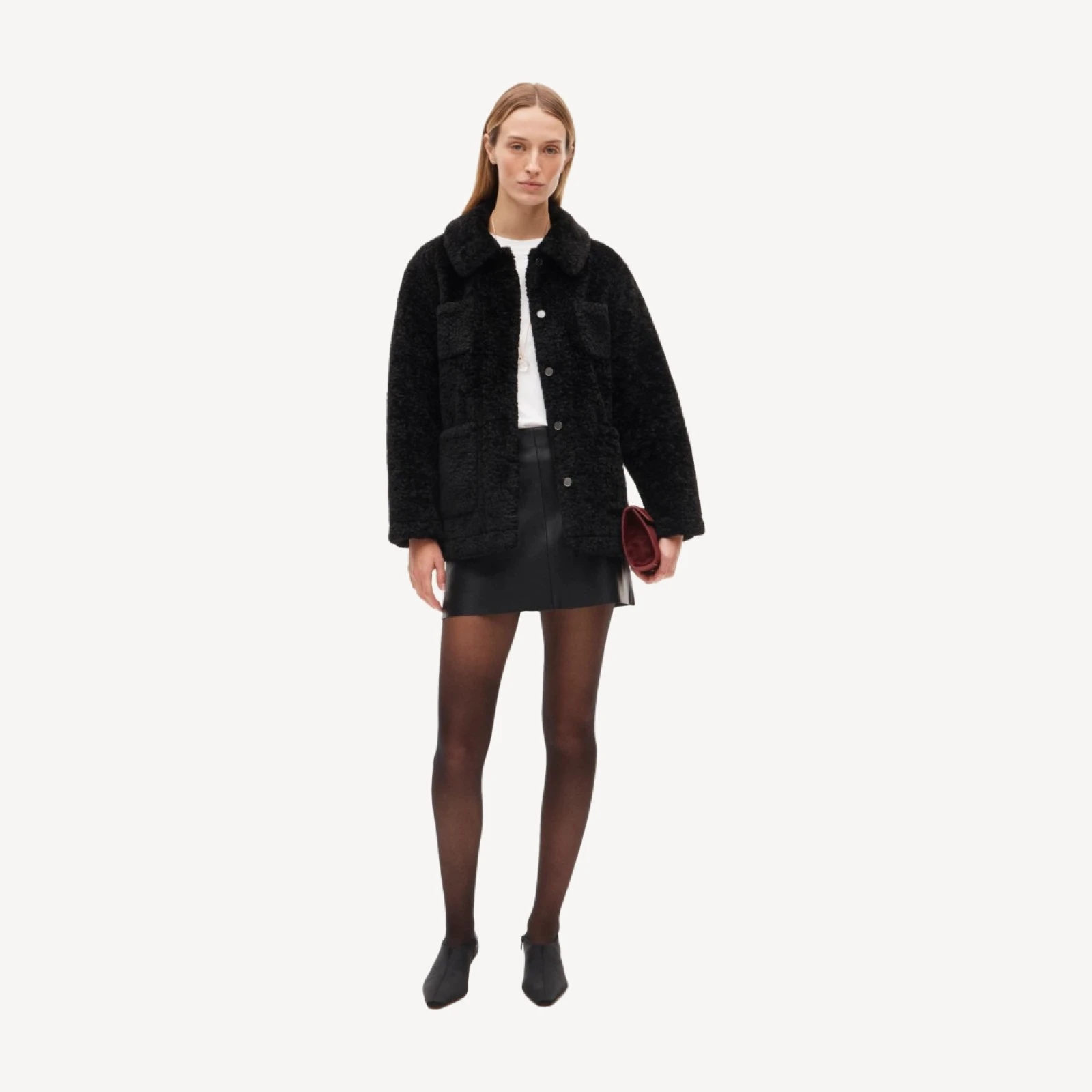 Women's 1986 Barn Jacket™ in faux shearling