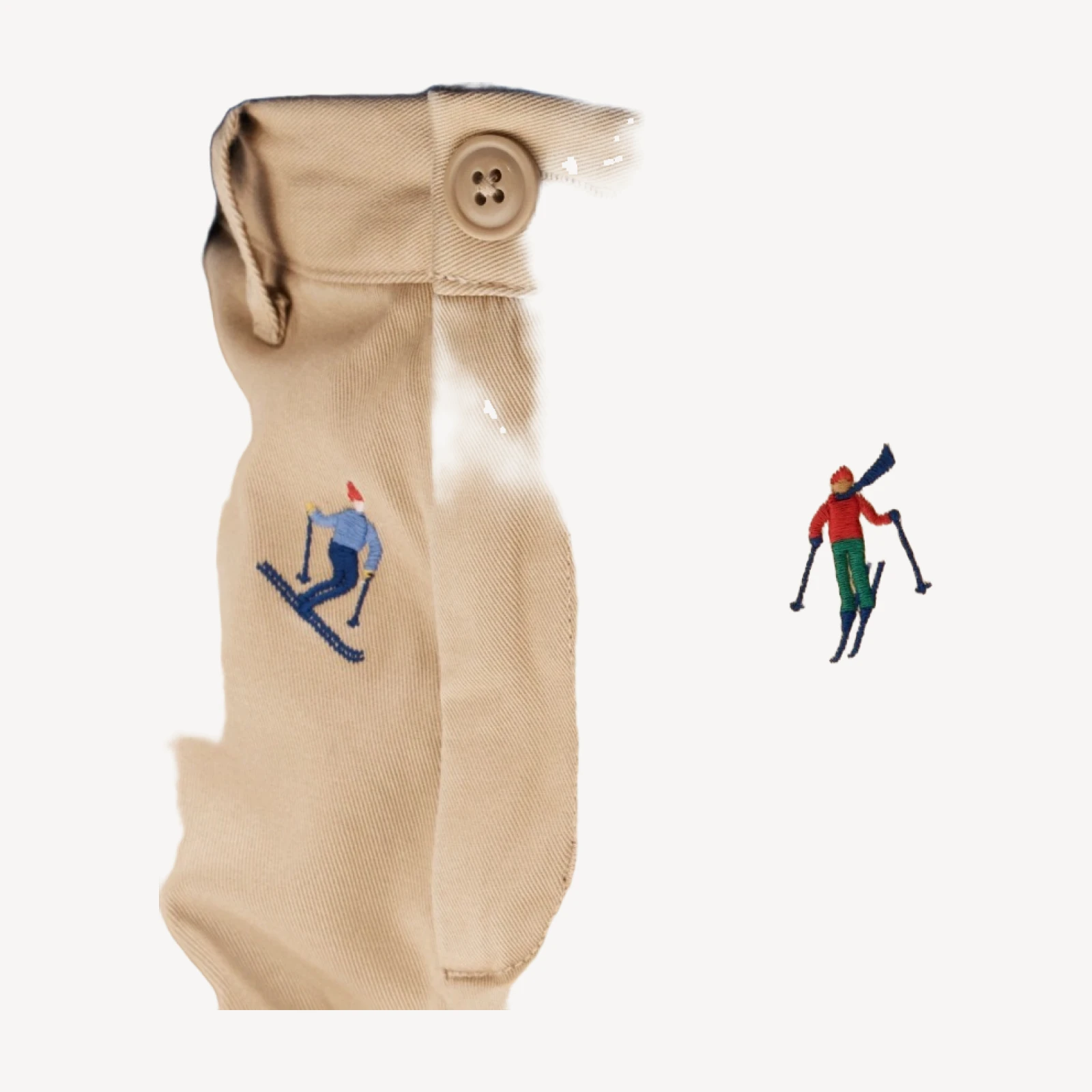 Boys' slim-fit critter chino pant
