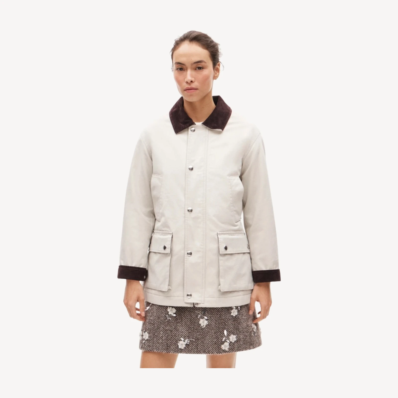 Women's 1986 Barn Jacket™ with removable faux-fur collar