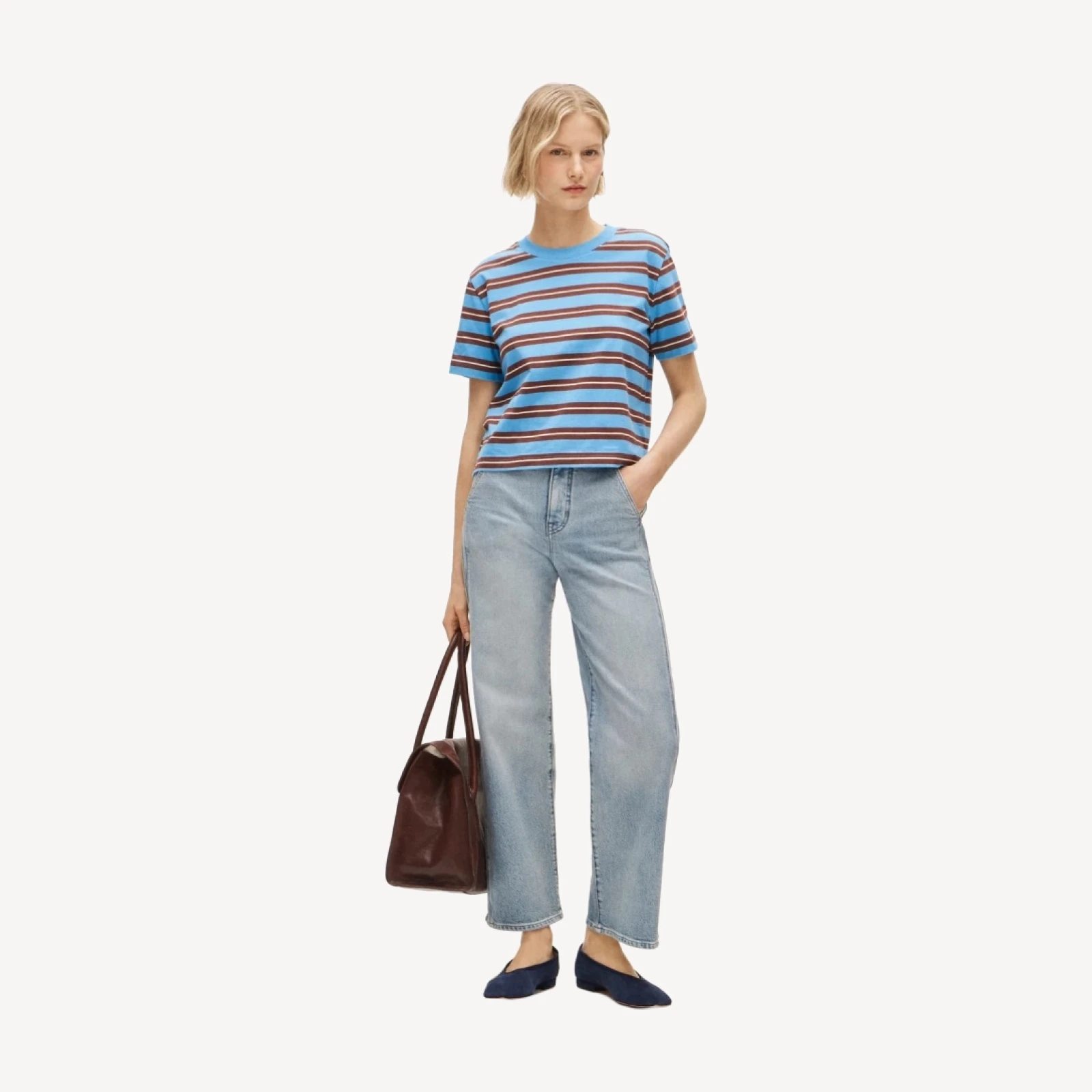 Utility slim-wide jean