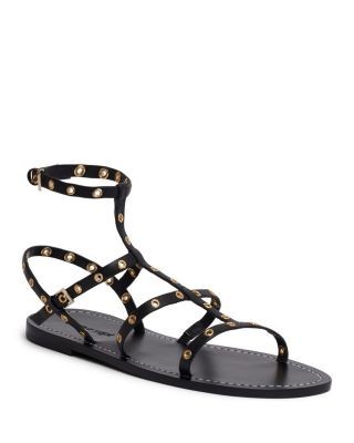 Cinq a Sept Women's Ariella Strappy Grommet Trim Sandals