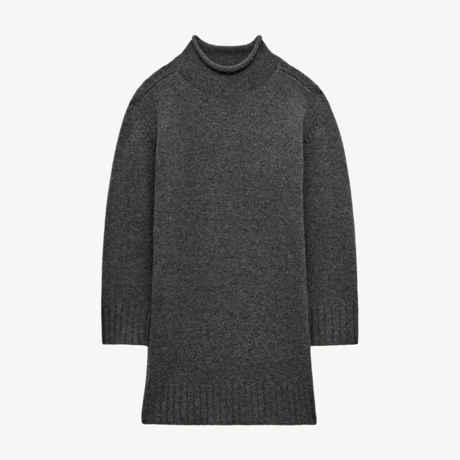Wool Rollneck™ sweater-dress