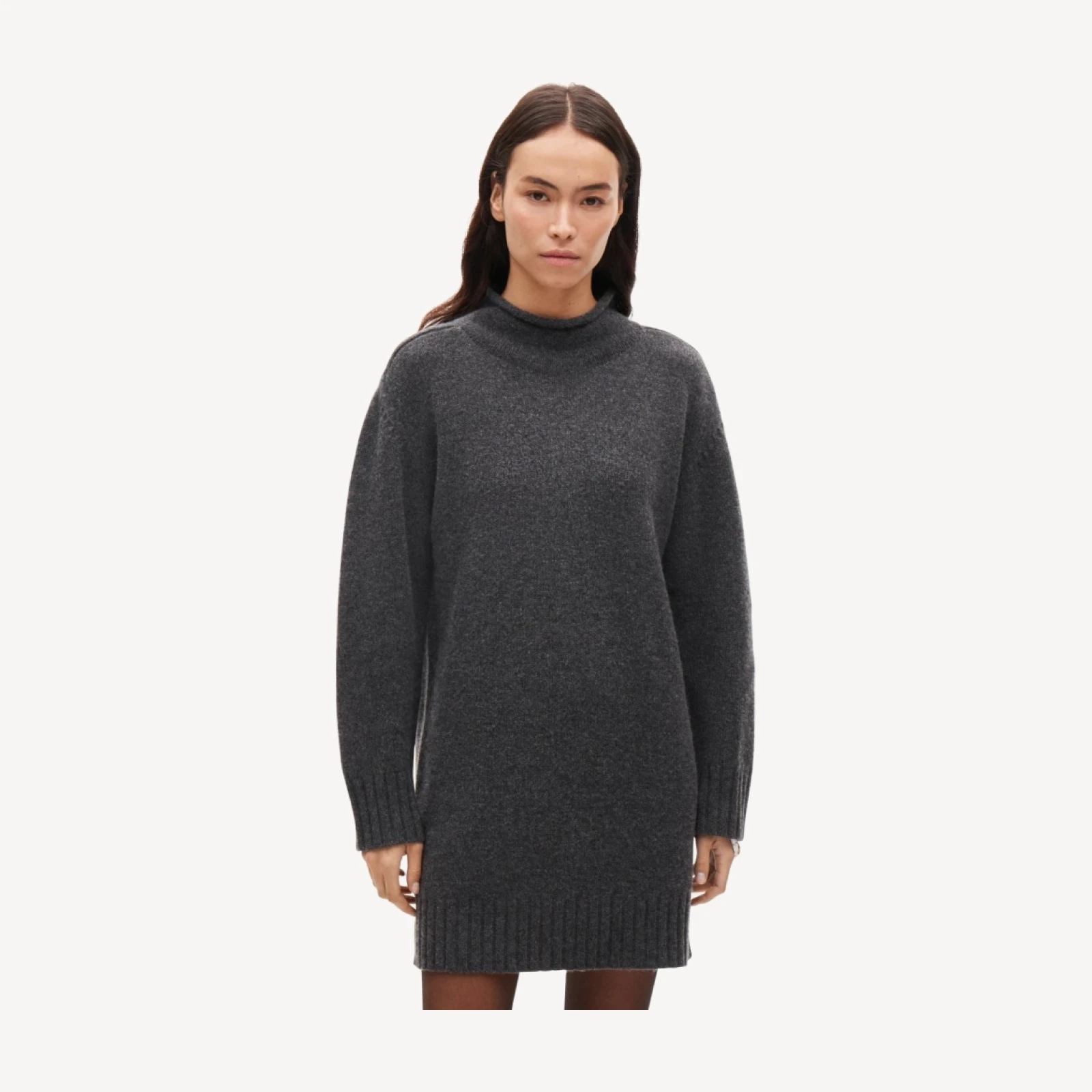 Wool Rollneck™ sweater-dress