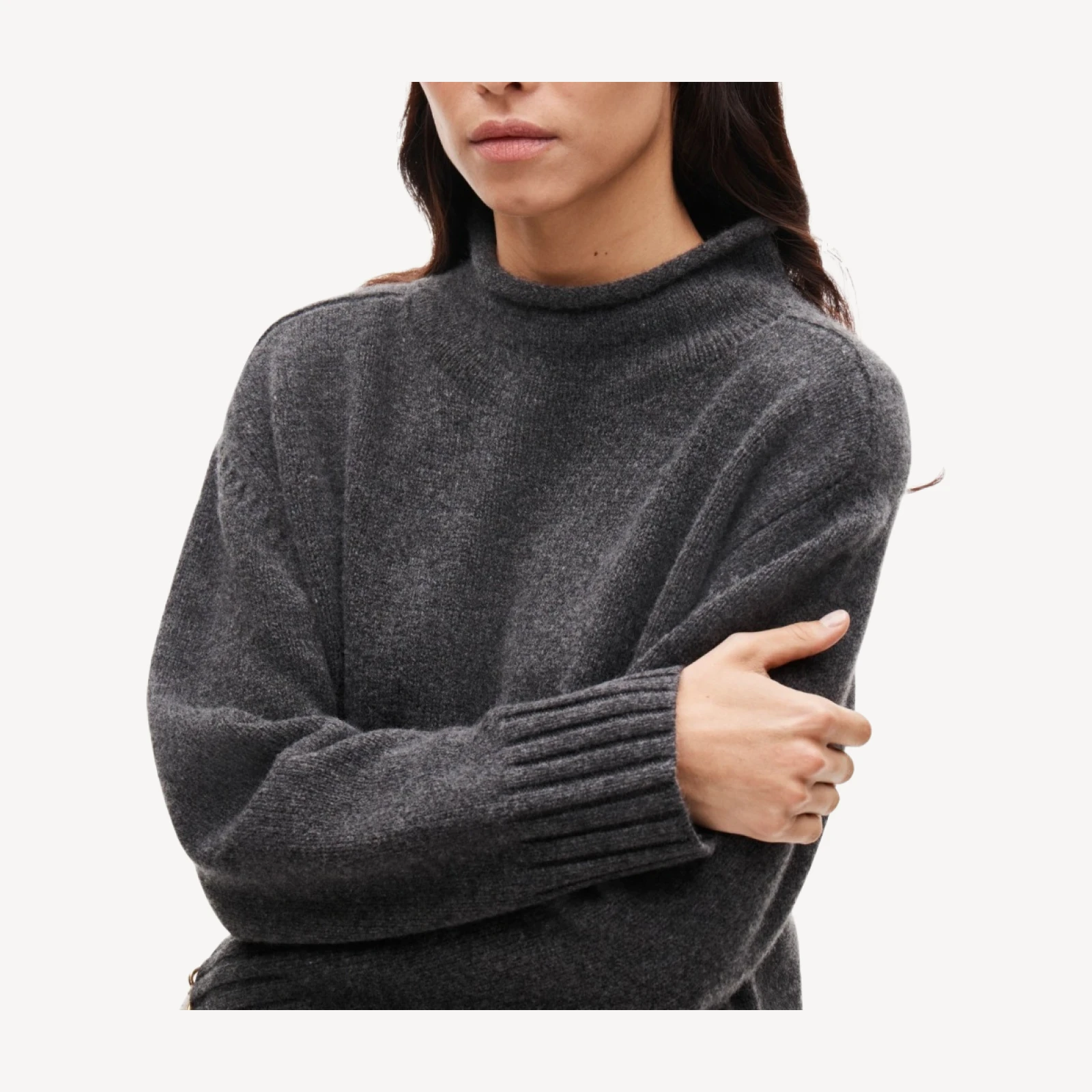 Wool Rollneck™ sweater-dress