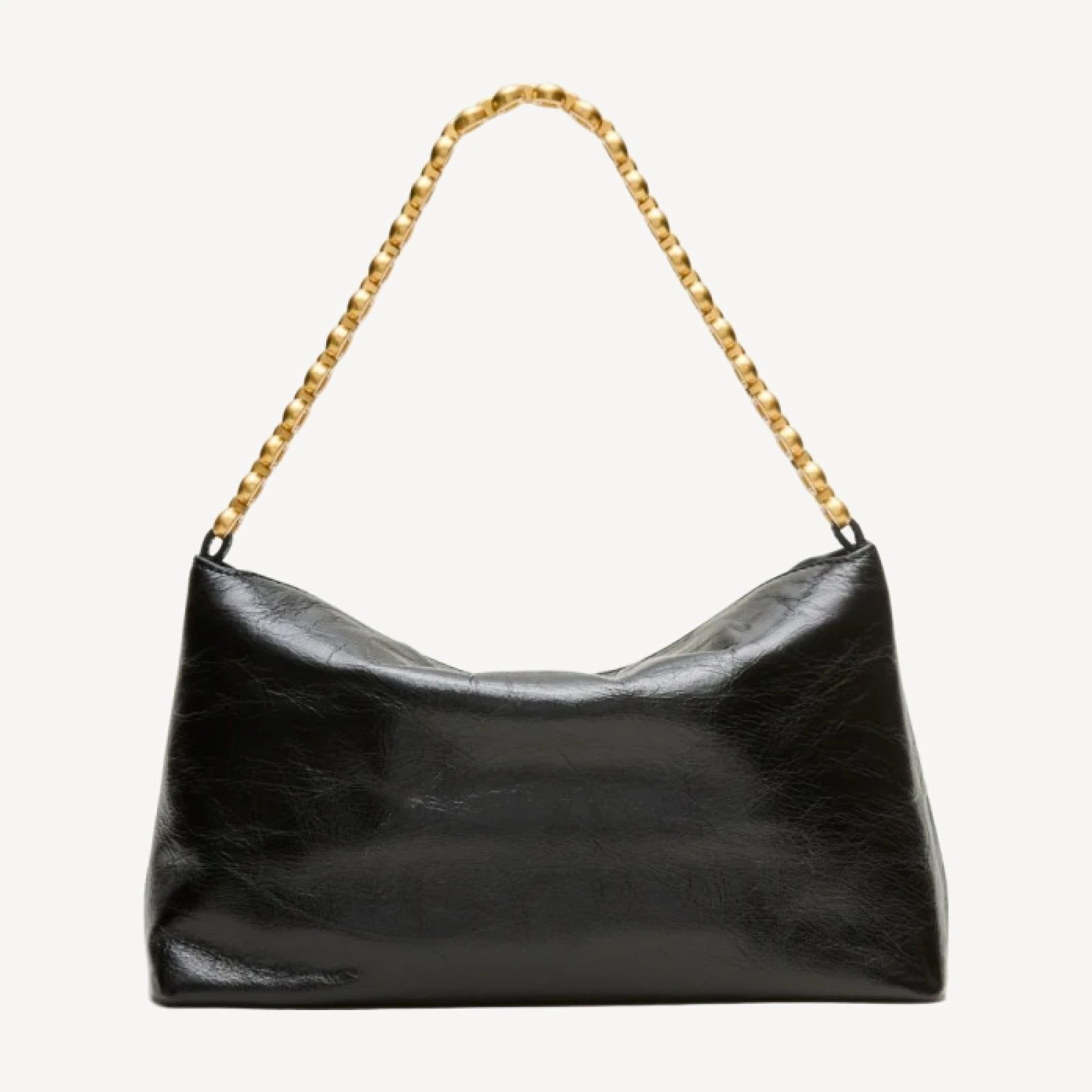 Berkeley small shoulder bag in leather with chain strap
