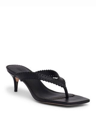 Cinq a Sept Women's Frankie Leather Slide Sandals