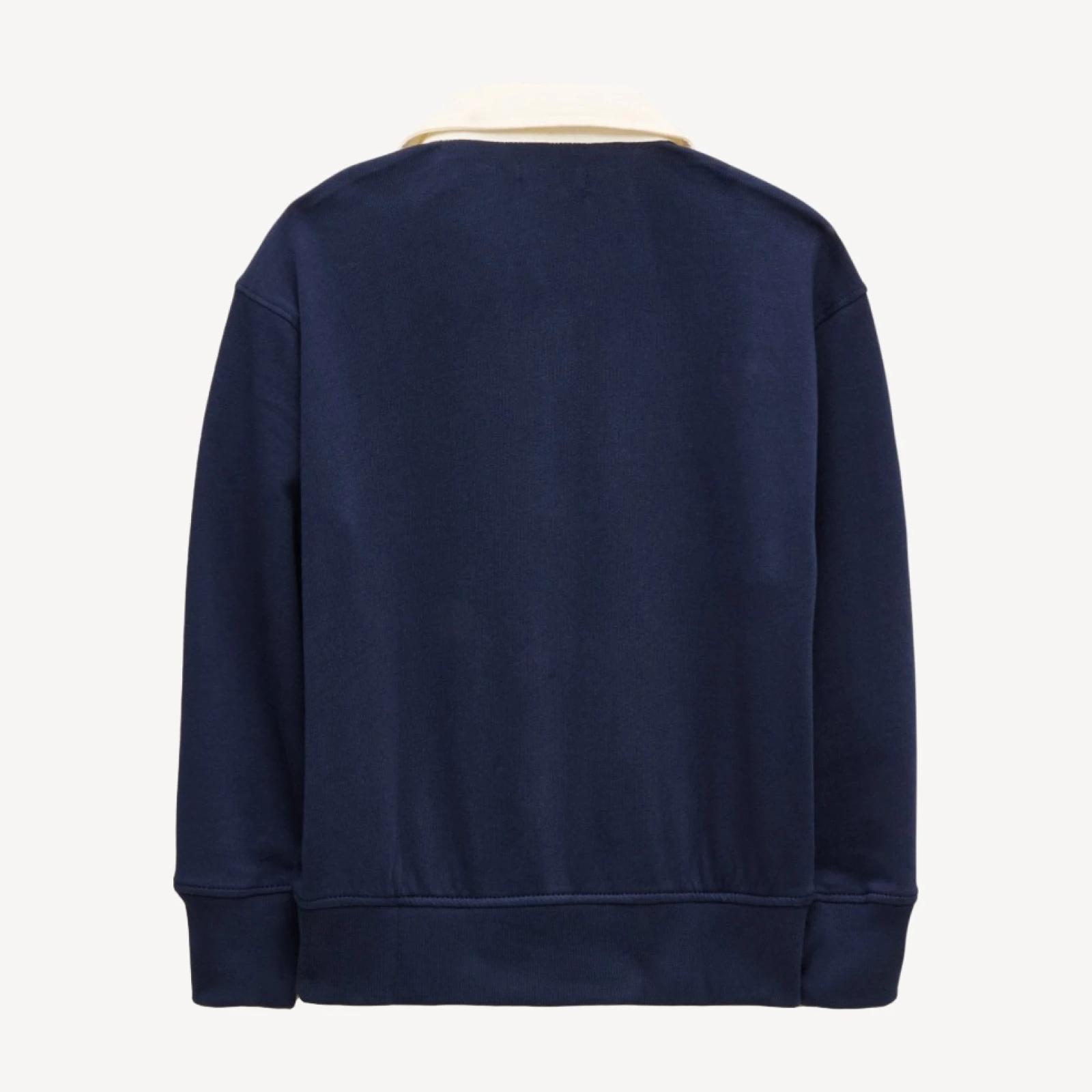 Kids' rugby sweatshirt in tartan stripe