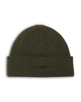 Allsaints Underground Embroidered Logo Beanie