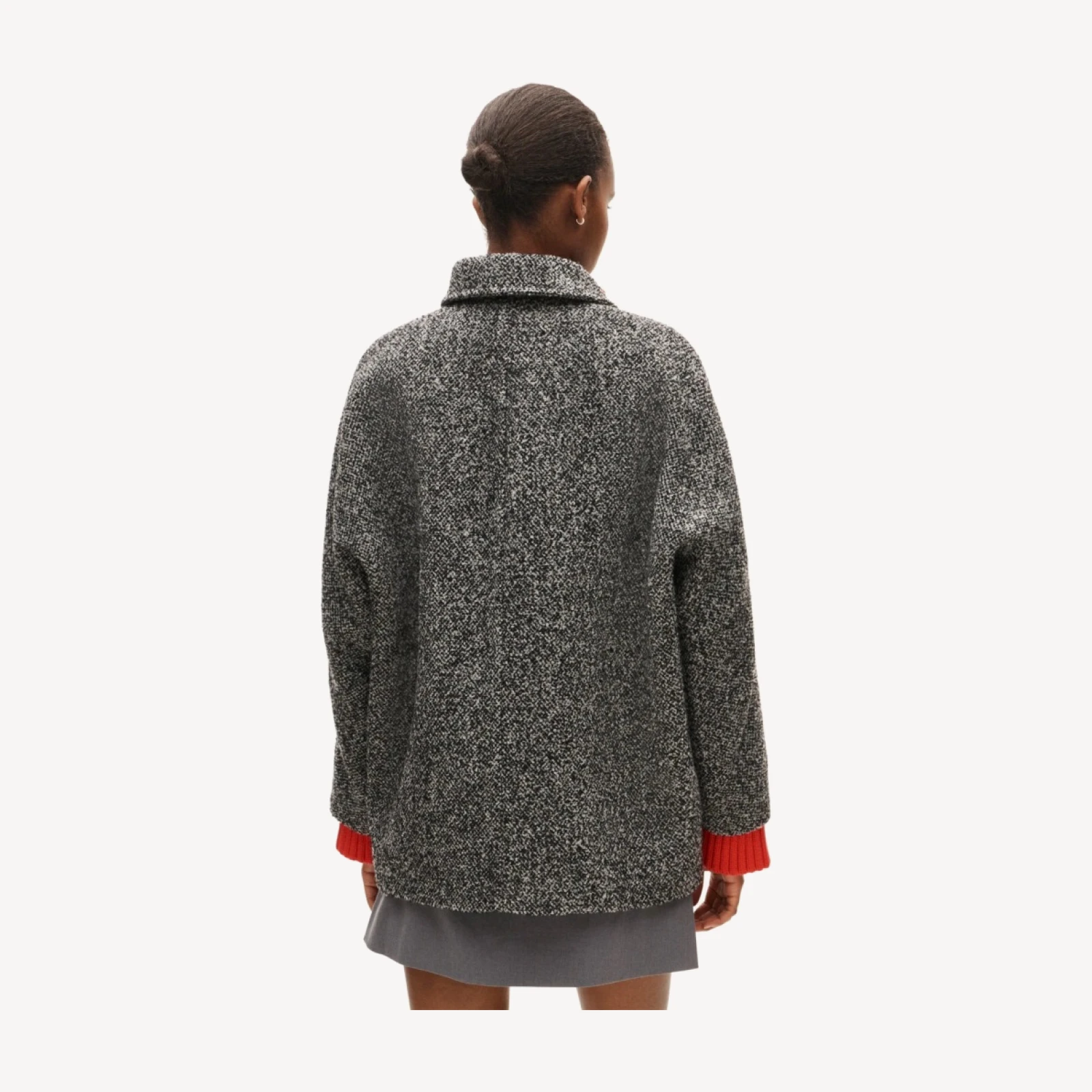 Luciana coat in bouclé