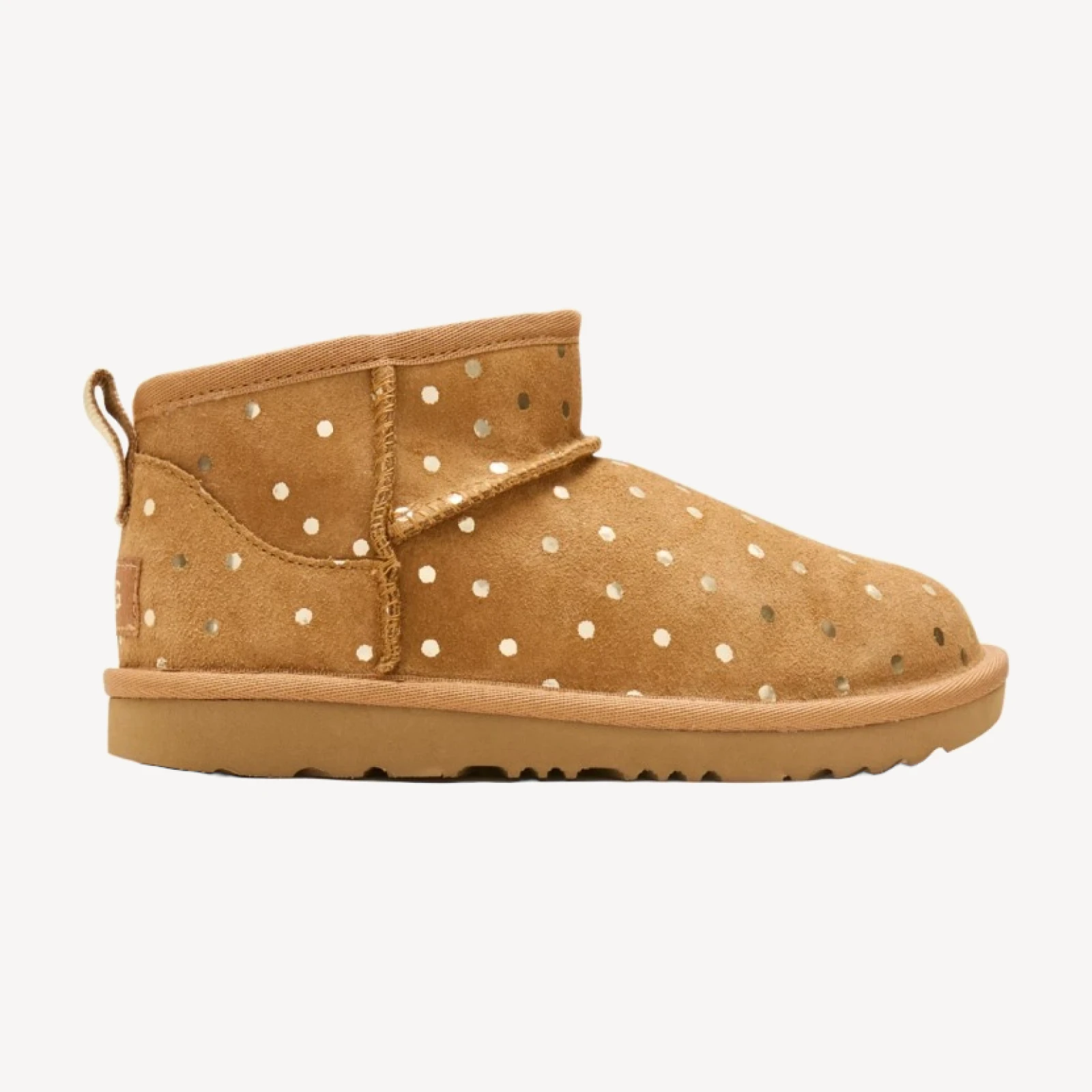 UGG® Classic Ultra mini kids' shiny dots boots