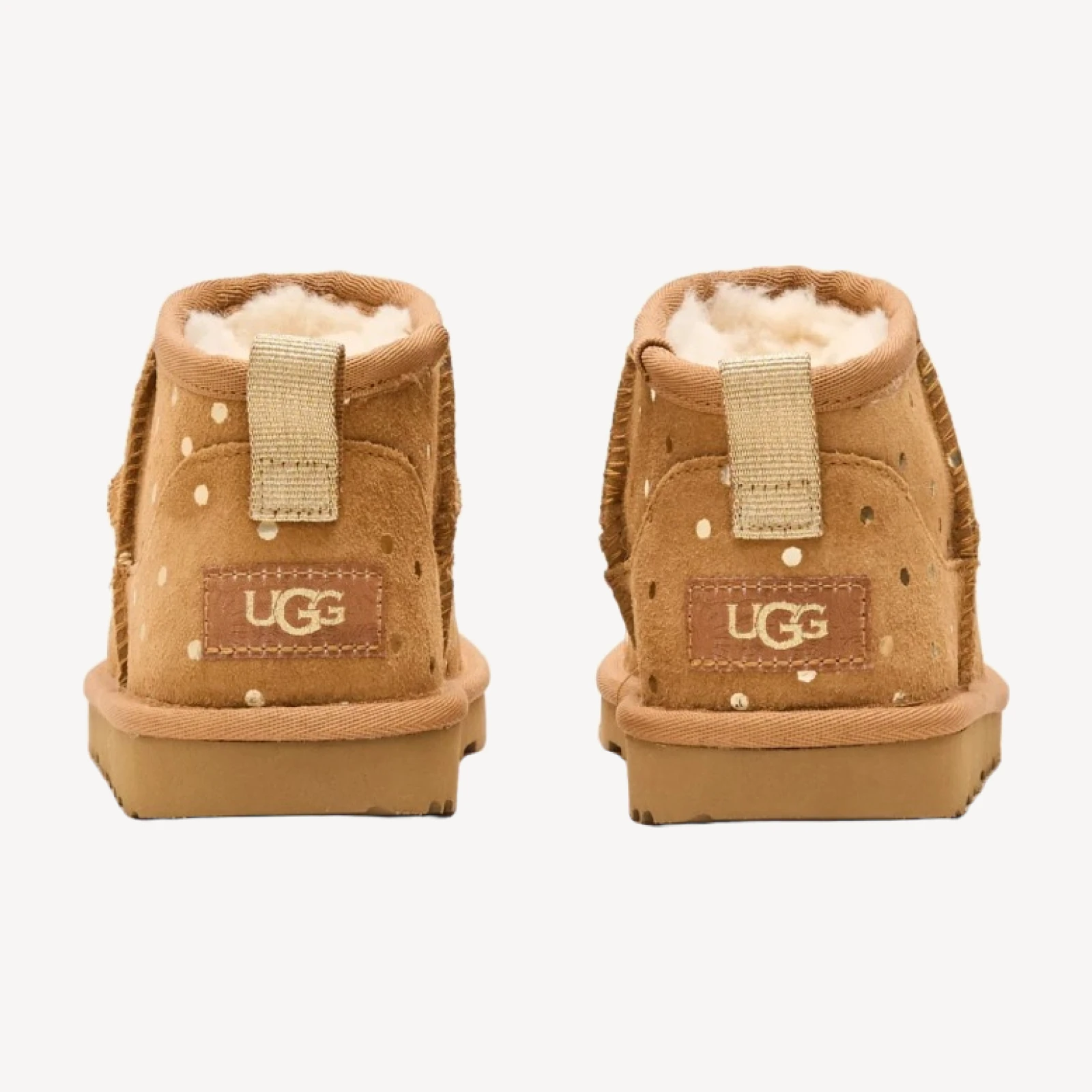 UGG® Classic Ultra mini kids' shiny dots boots