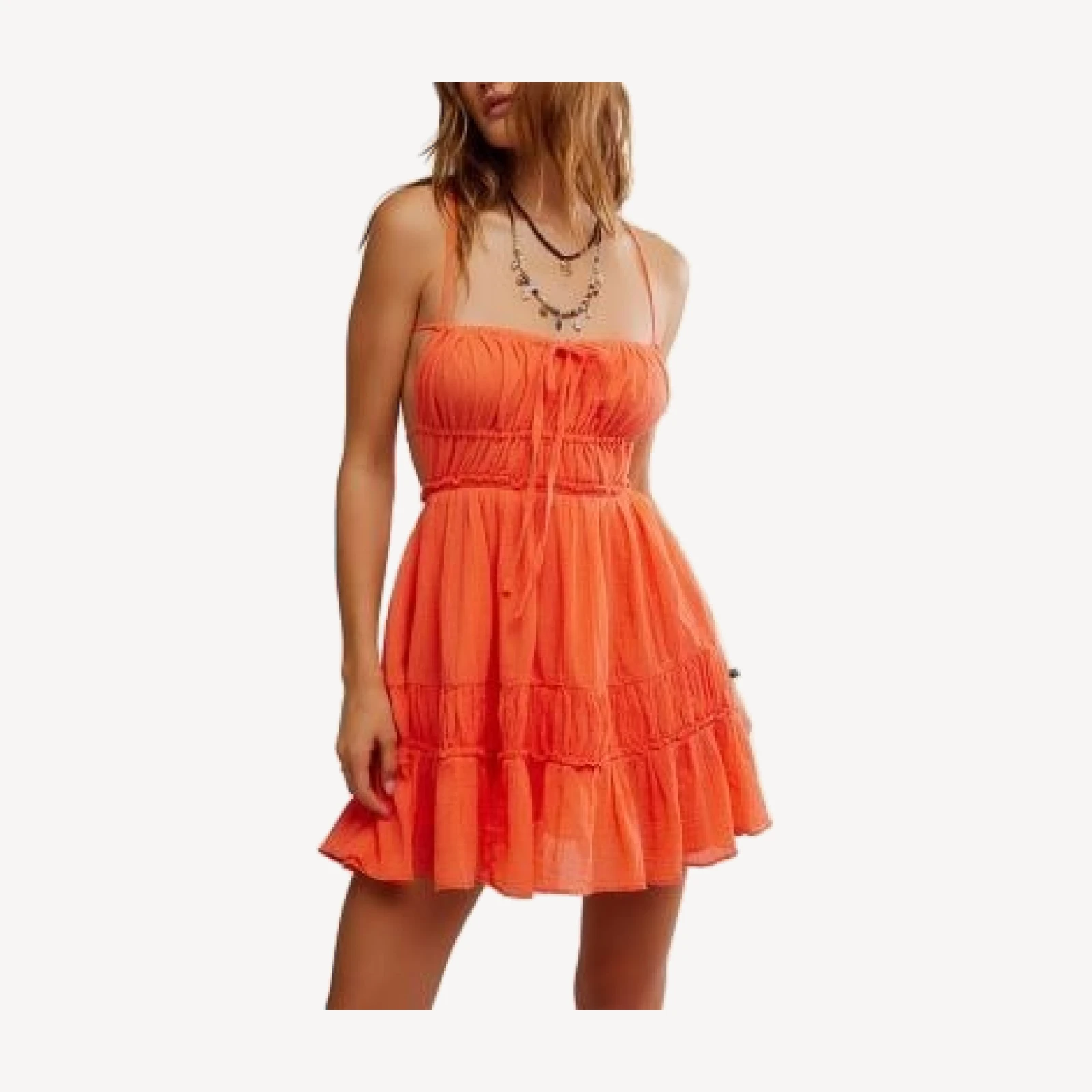 Free People Taking Sides Mini Dress