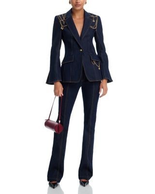 Cinq a Sept Love Token Shailene High Rise Bootcut Jeans in Indigo