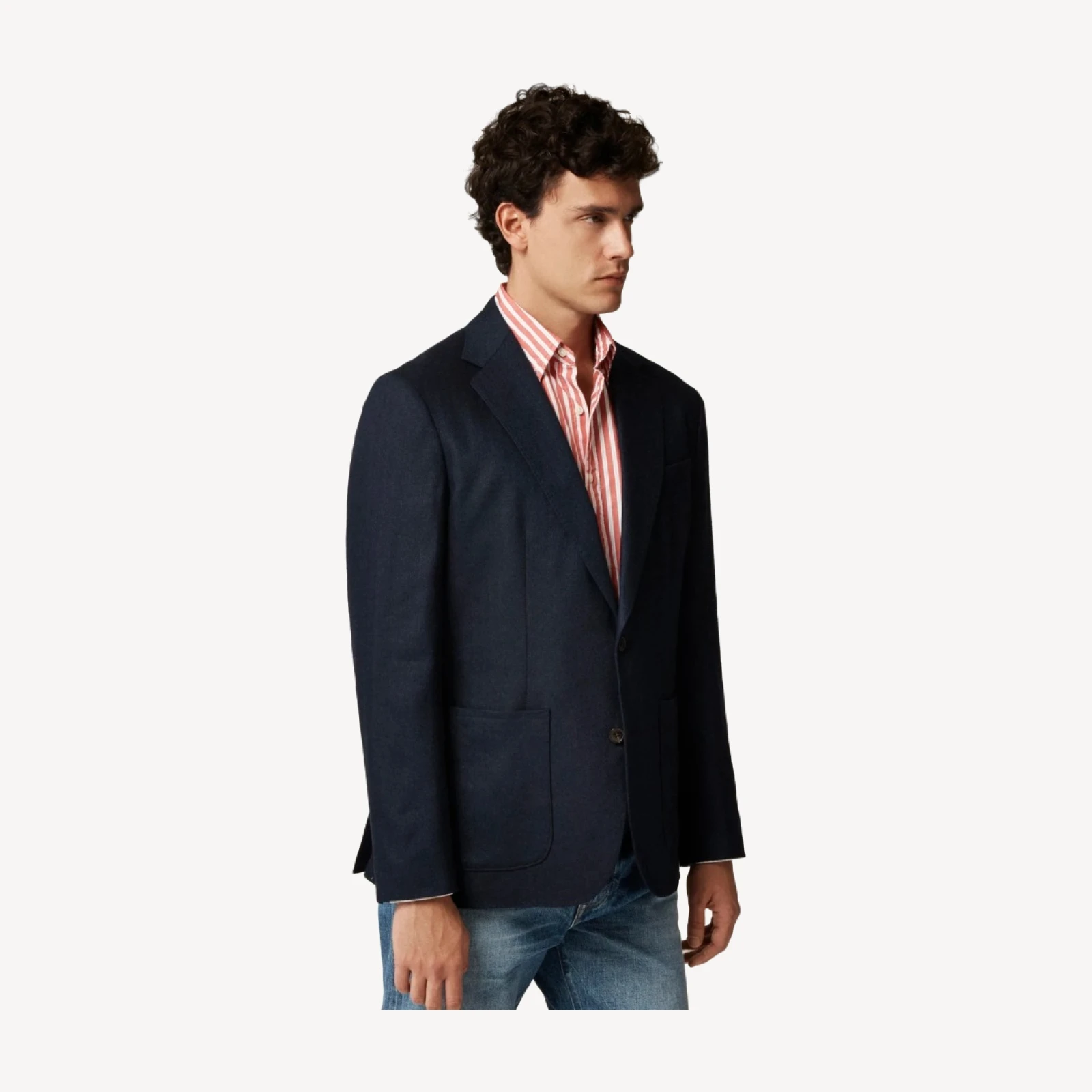Crosby Classic-fit blazer in Irish linen-wool blend
