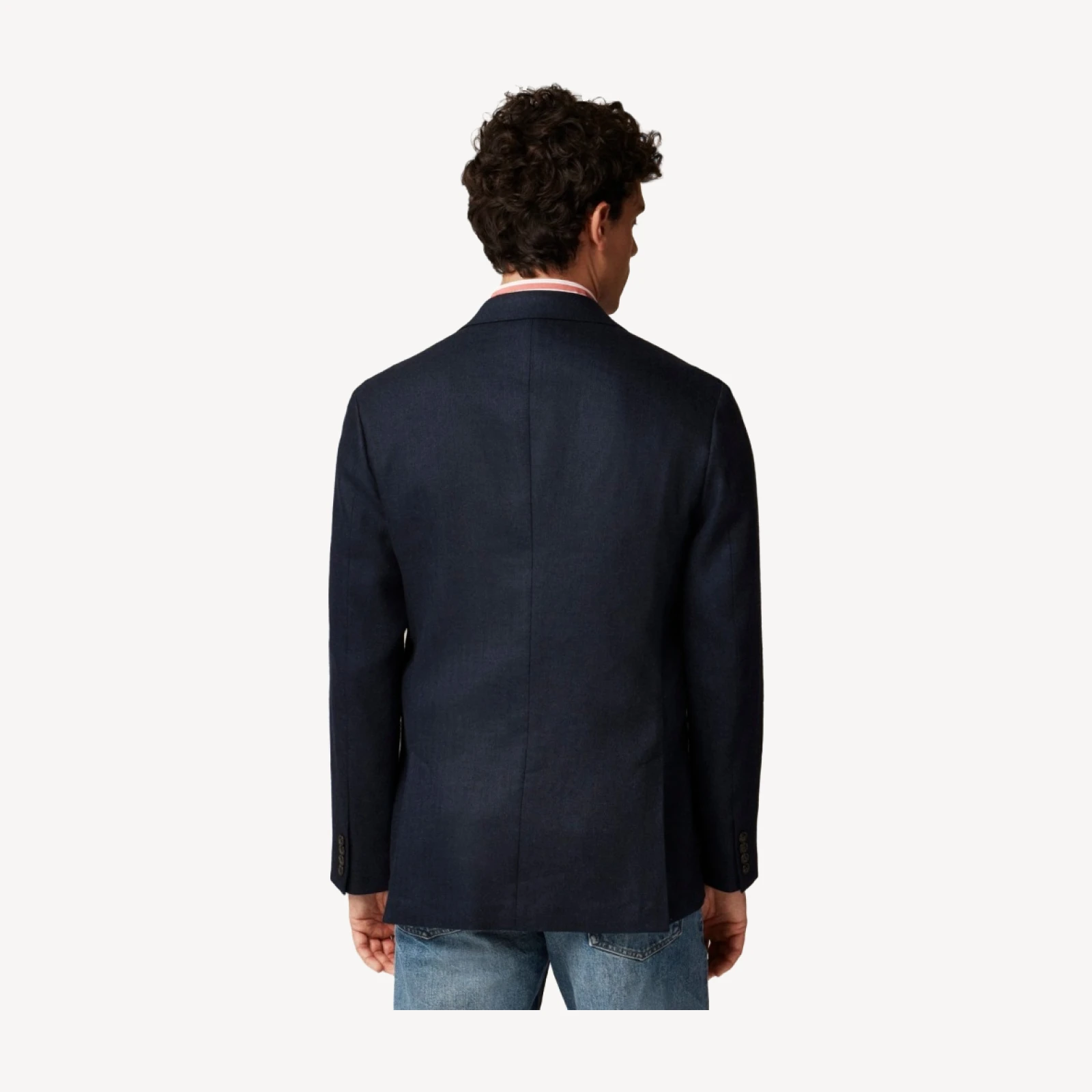 Crosby Classic-fit blazer in Irish linen-wool blend