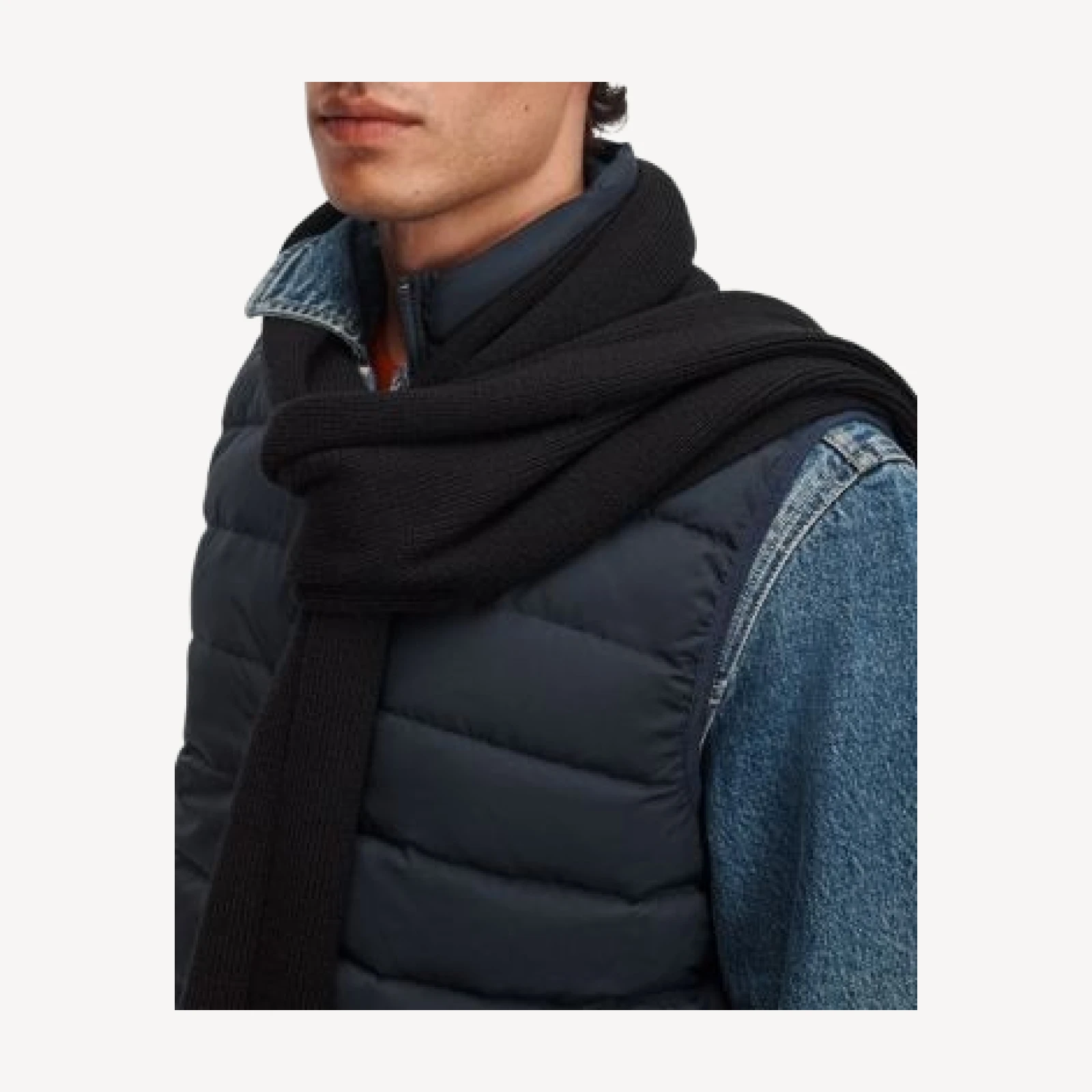 rag & bone Brooks Ribbed Wool Scarf