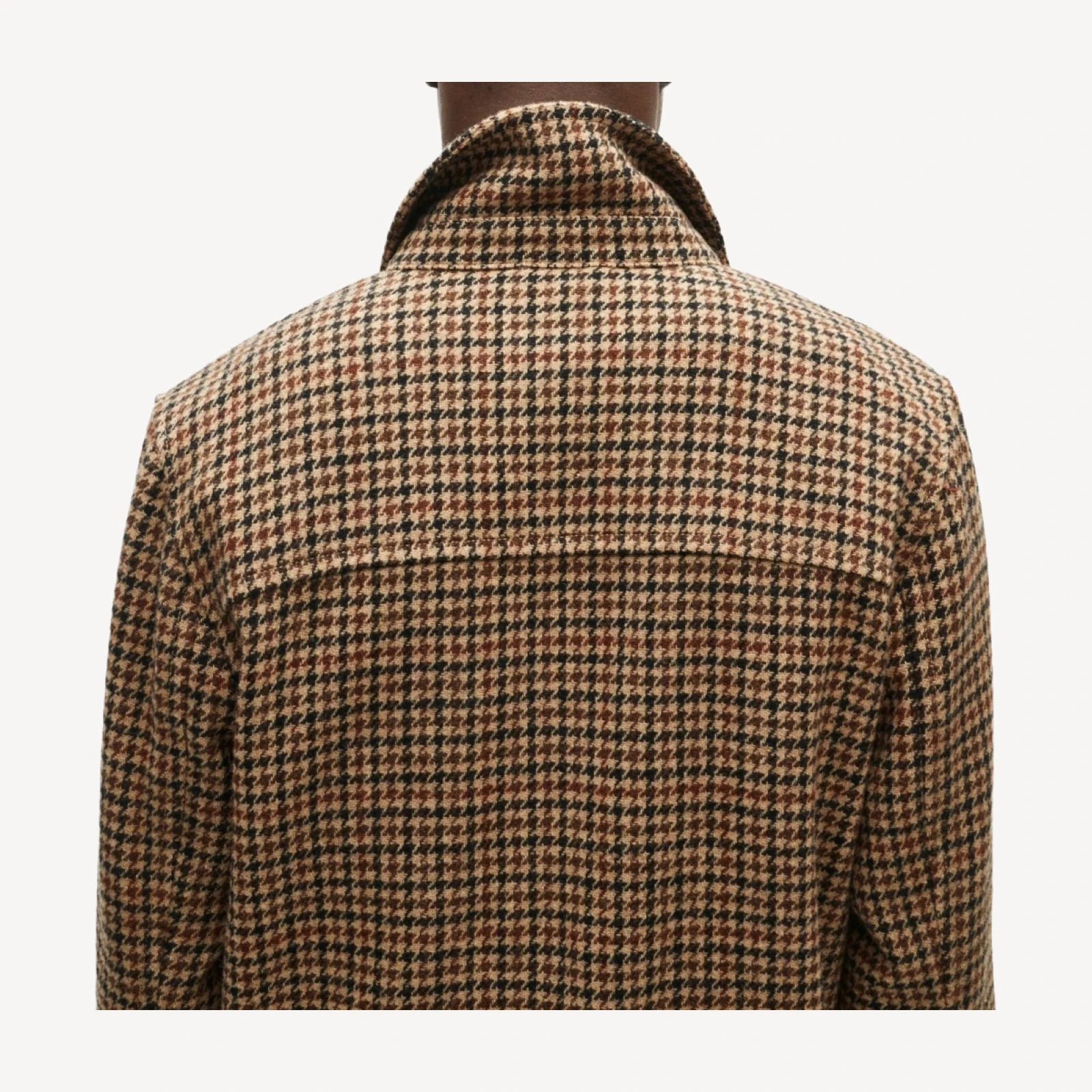 Two-pocket field jacket in wool