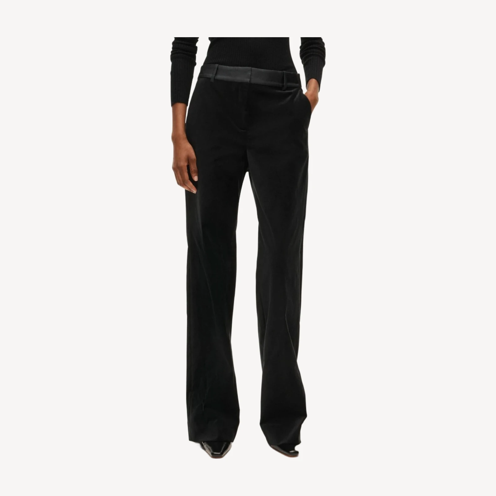Natalia pant in velvet