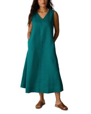 Eileen Fisher V-Neck Dress