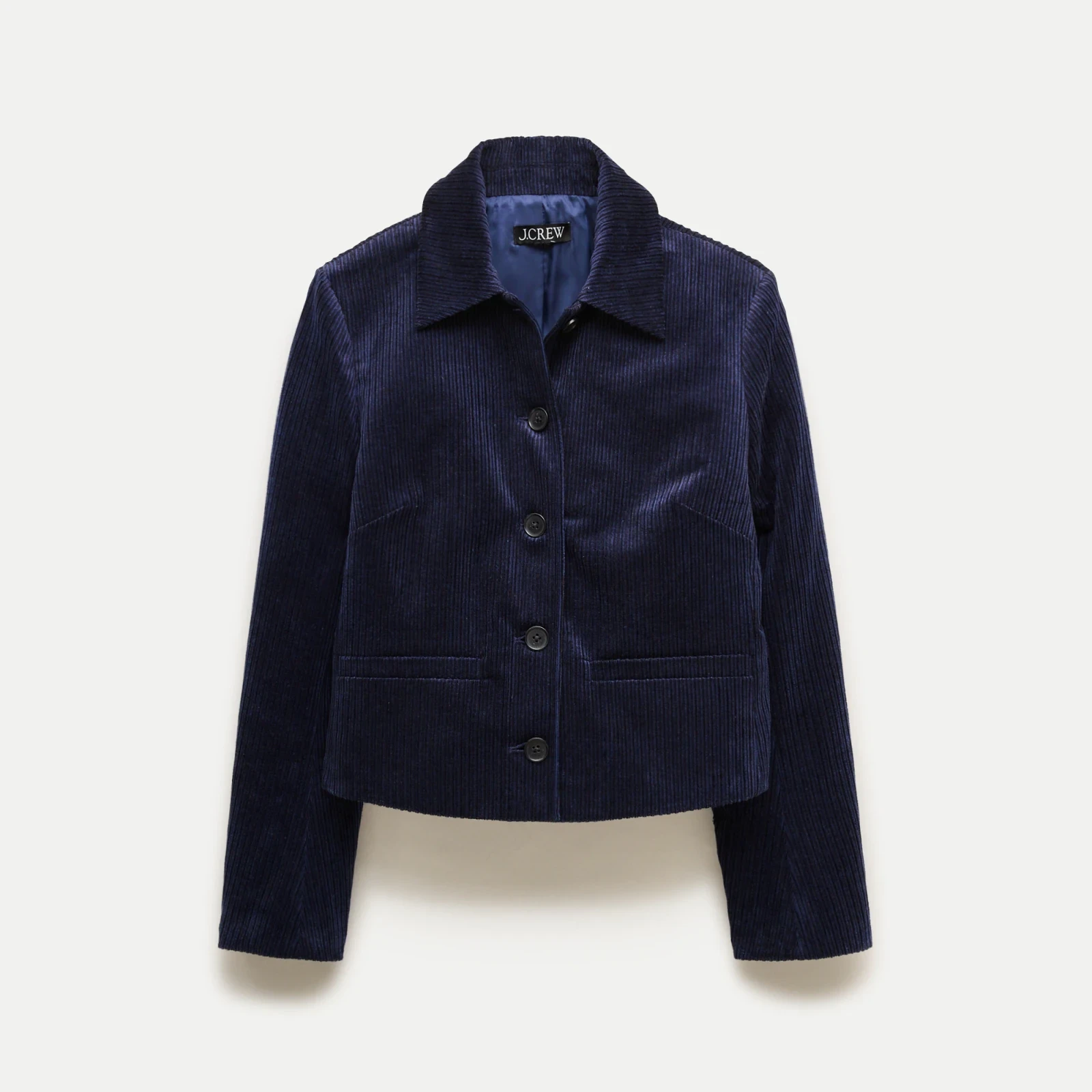 Lady jacket in velvety corduroy