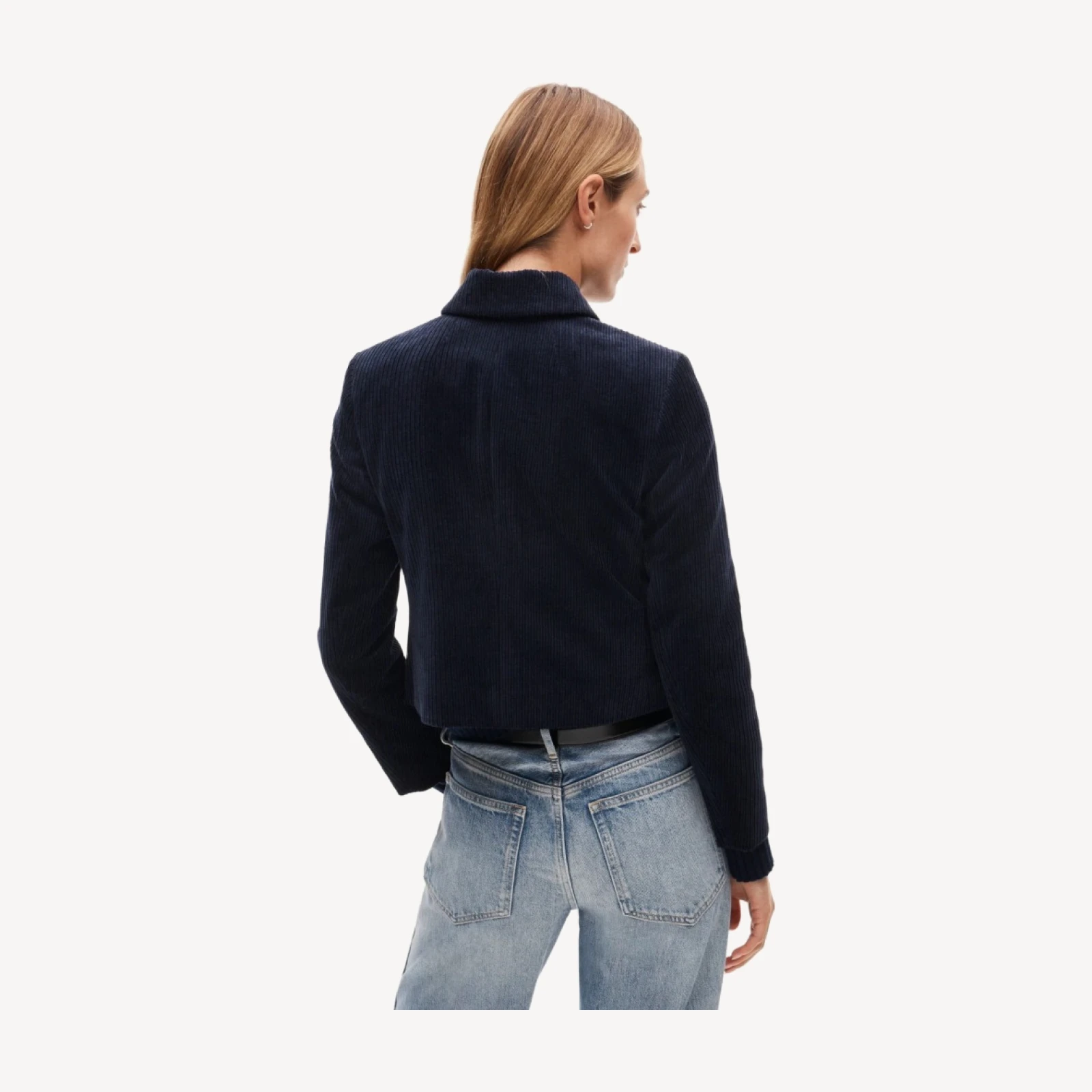 Lady jacket in velvety corduroy