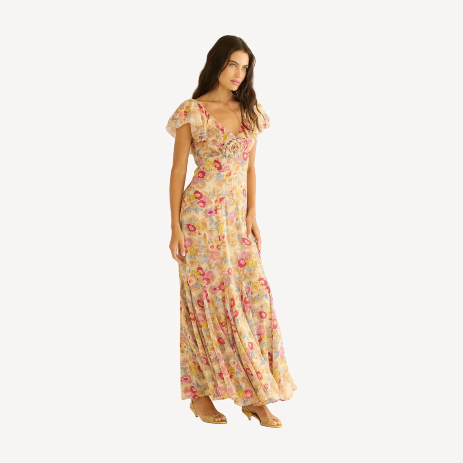 AMÉRELLE DRESS -- JARDIN DE CAMELIAS