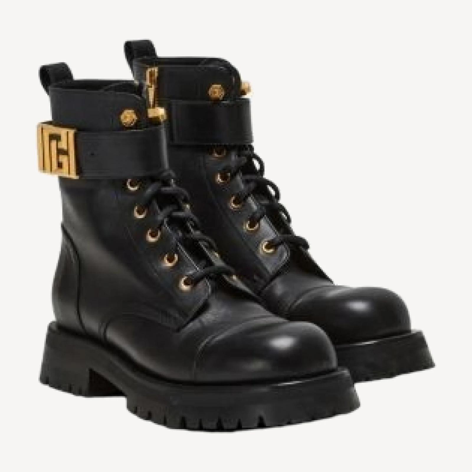 Balmain Women's Charlie Leather Ranger Boots