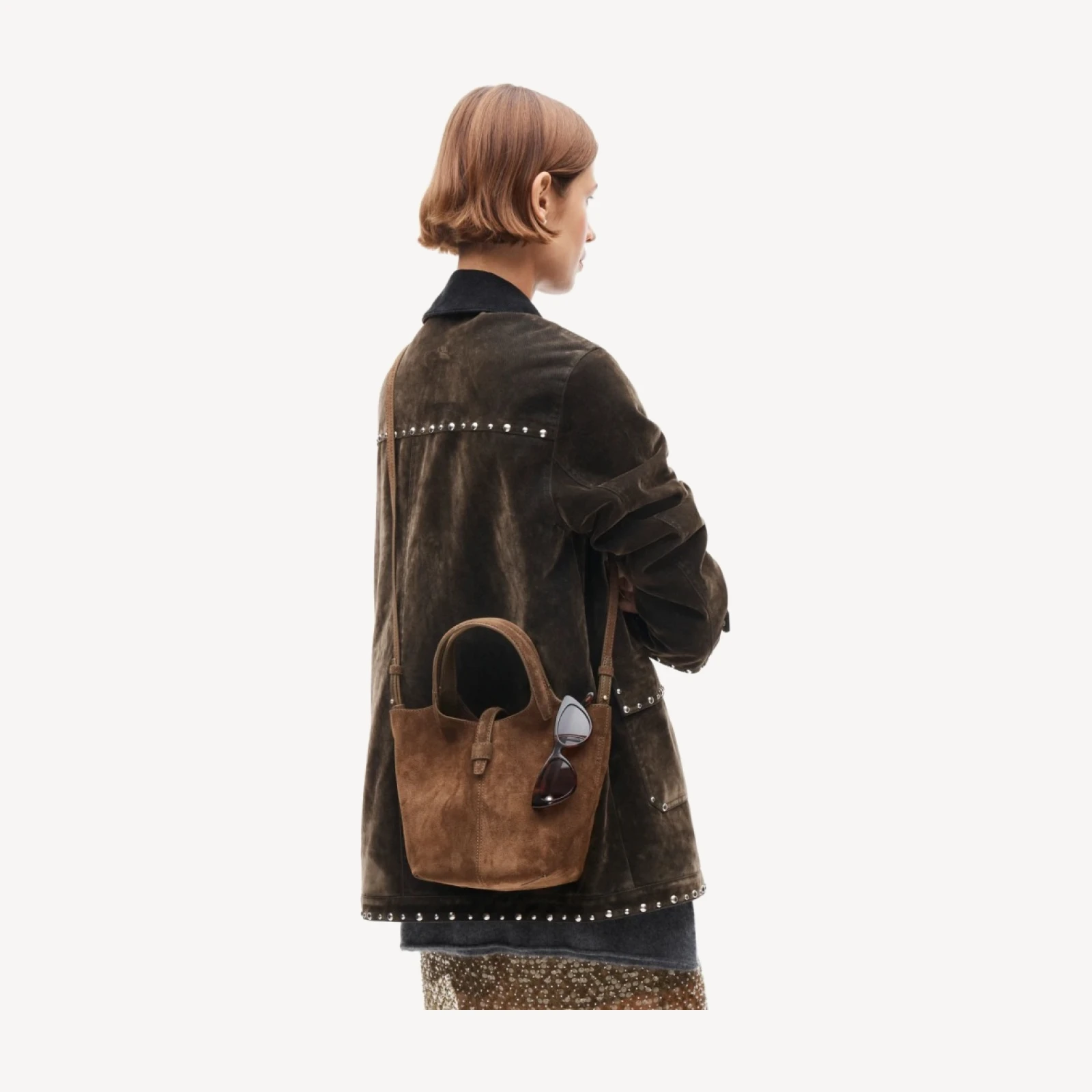 Yorke bag in suede