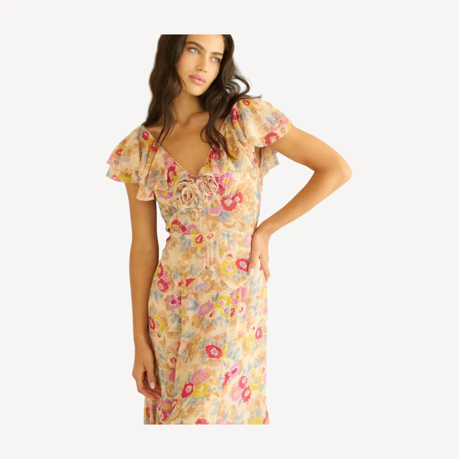 AMÉRELLE DRESS -- JARDIN DE CAMELIAS