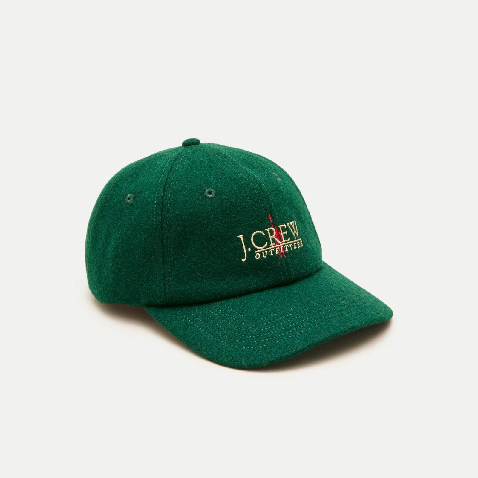 Wool-blend baseball cap