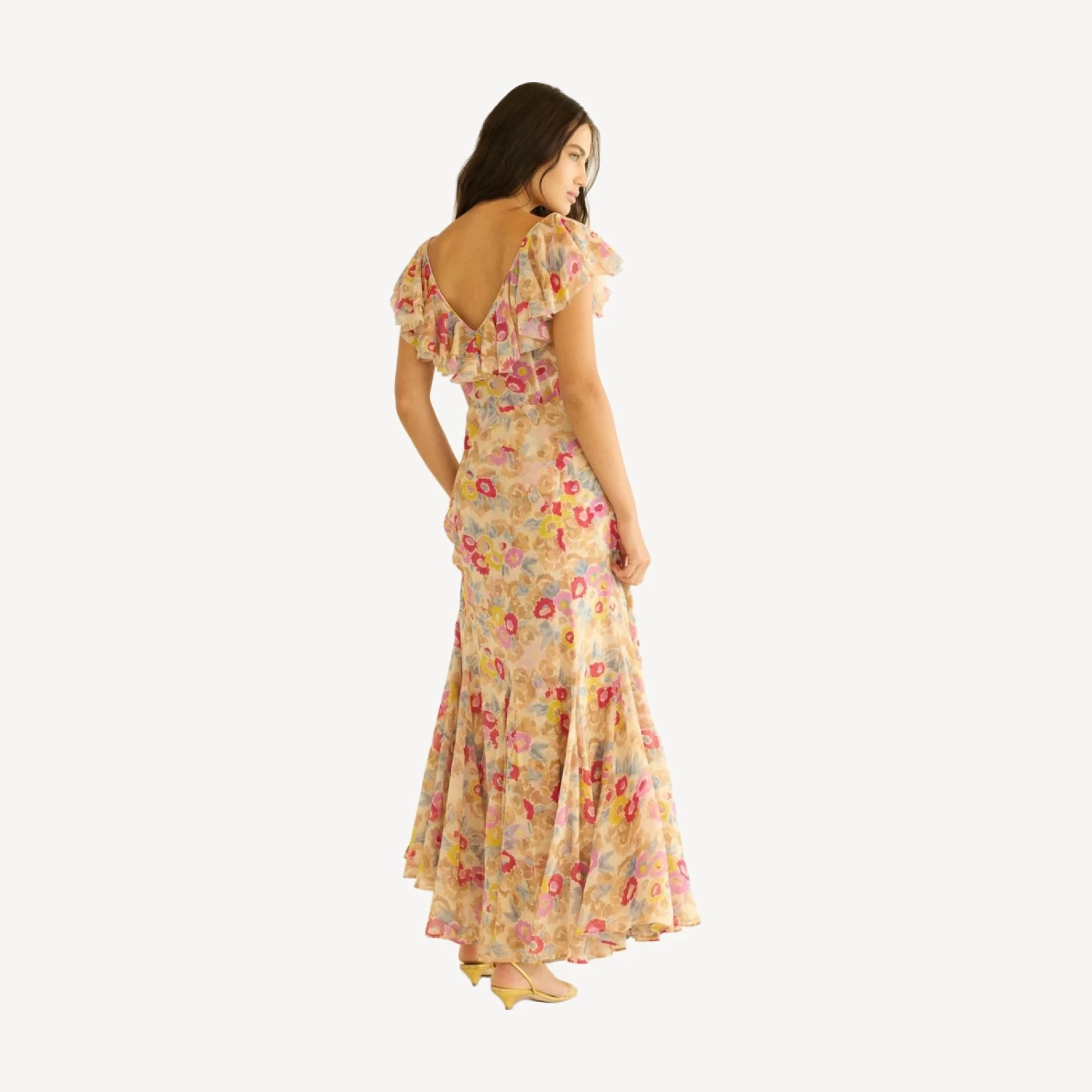 AMÉRELLE DRESS -- JARDIN DE CAMELIAS