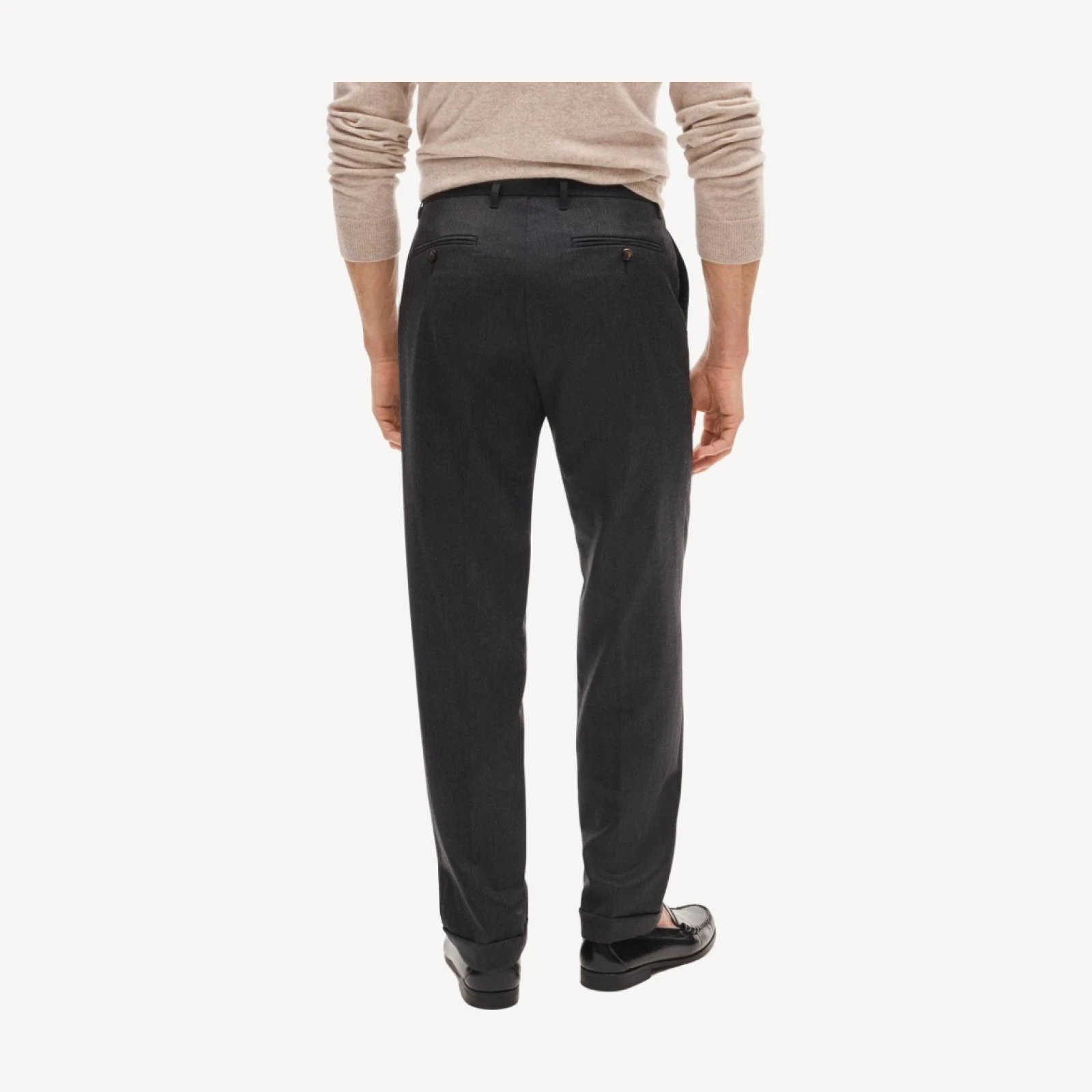 Mercer Classic-fit trouser in wool
