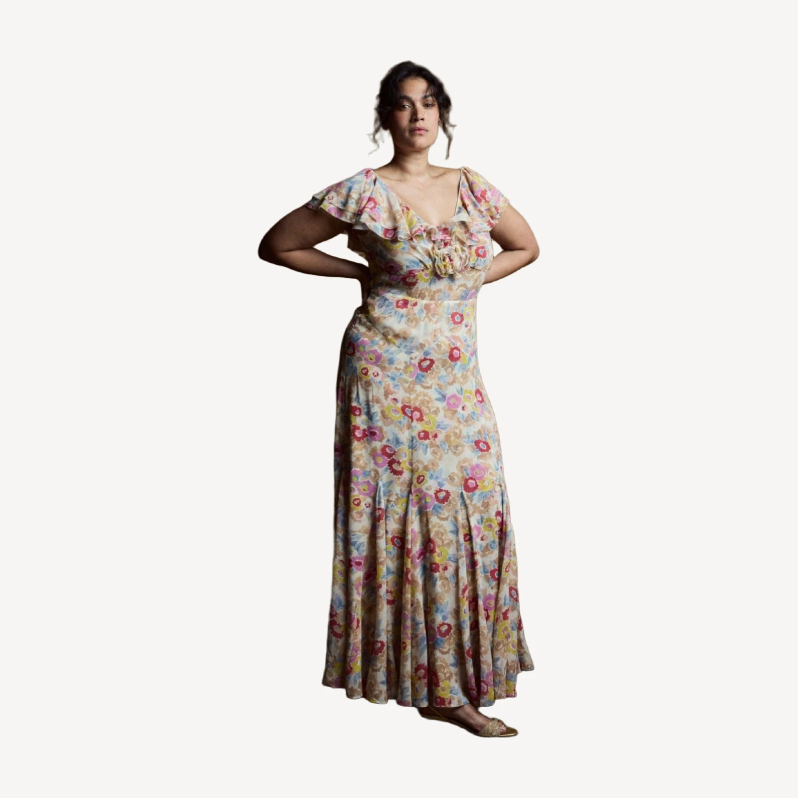 AMÉRELLE DRESS -- JARDIN DE CAMELIAS