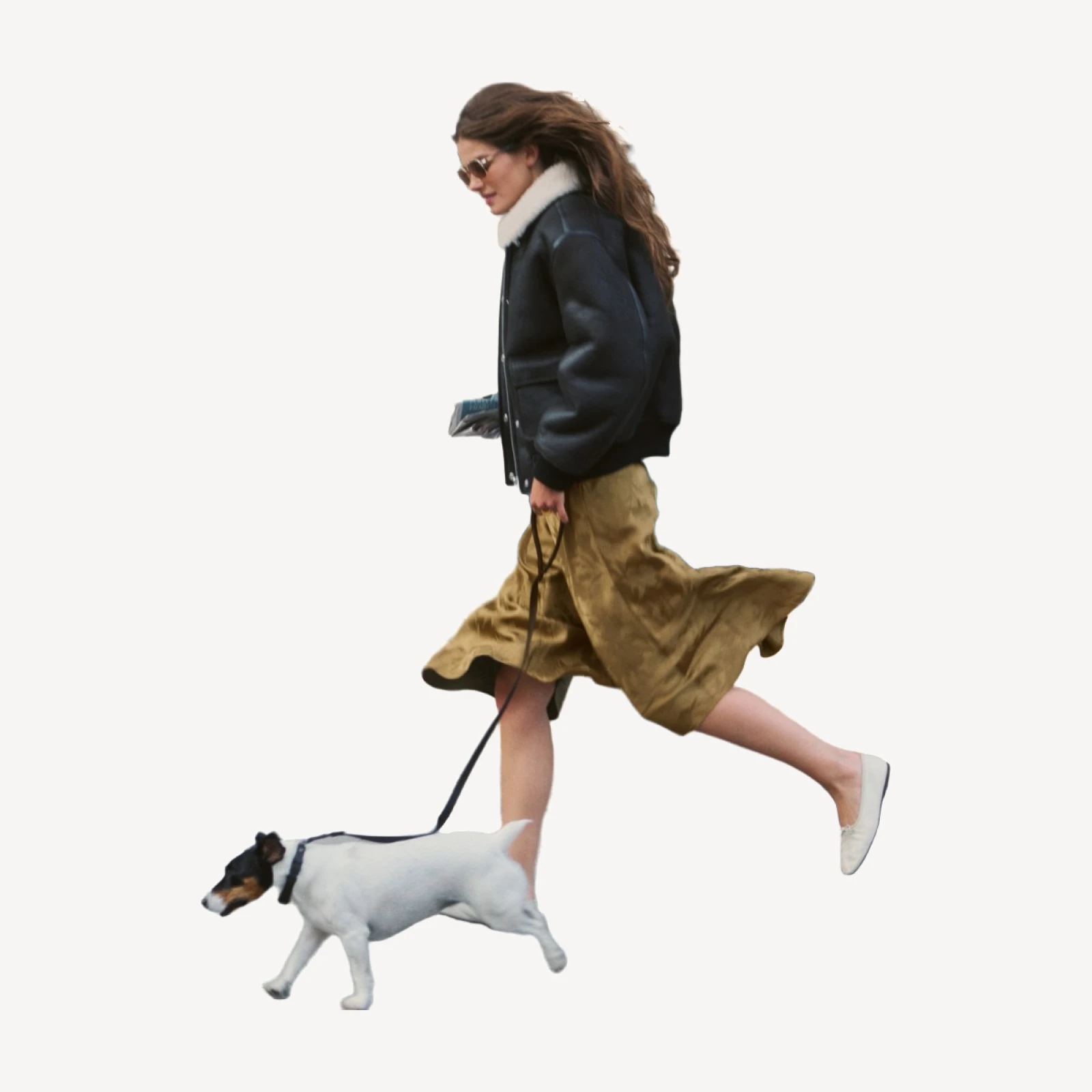 Collection real shearling leather jacket
