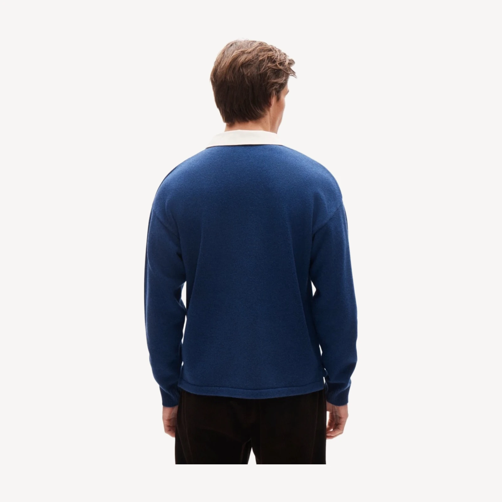 Wool rugby sweater