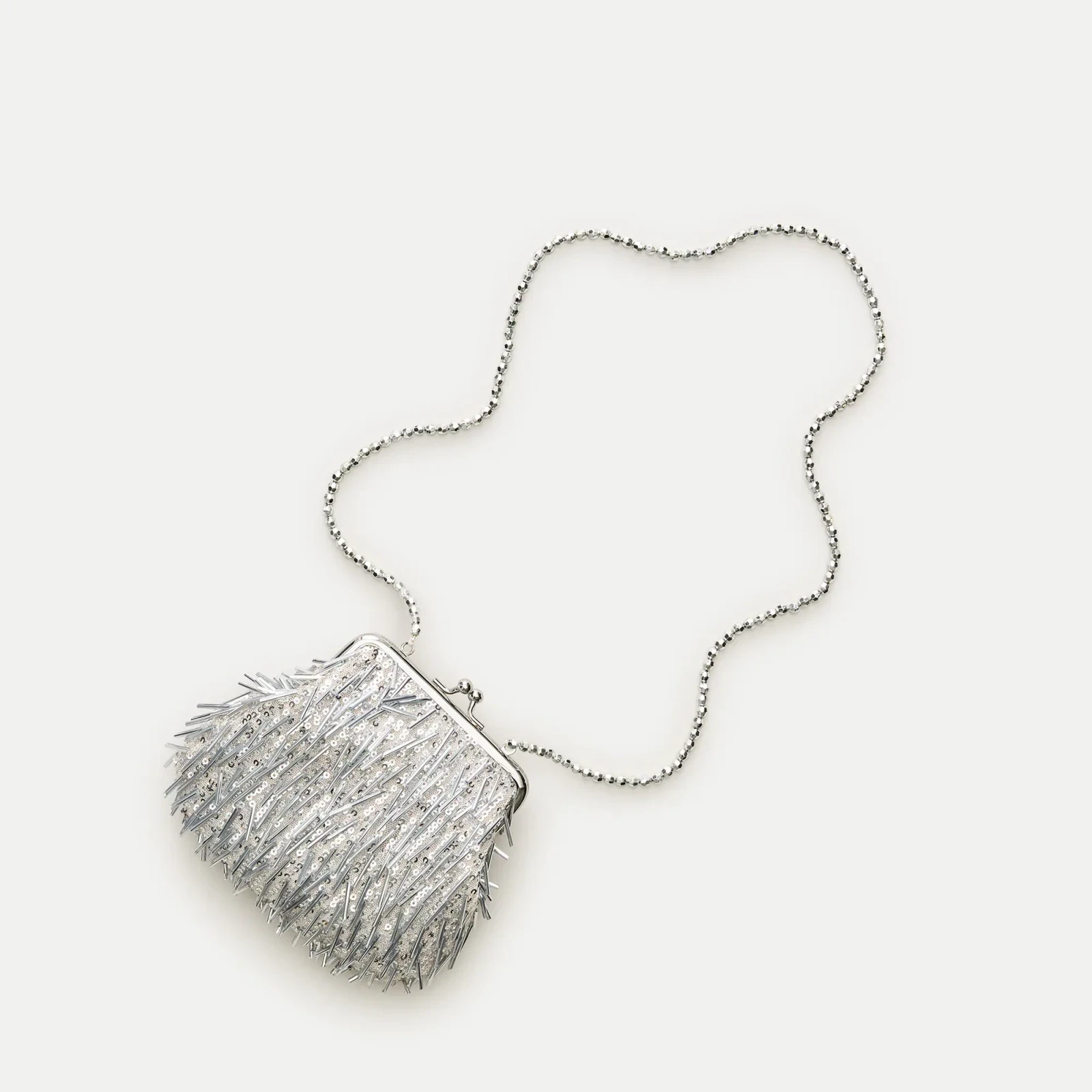 Girls' sequin-embellished coin purse