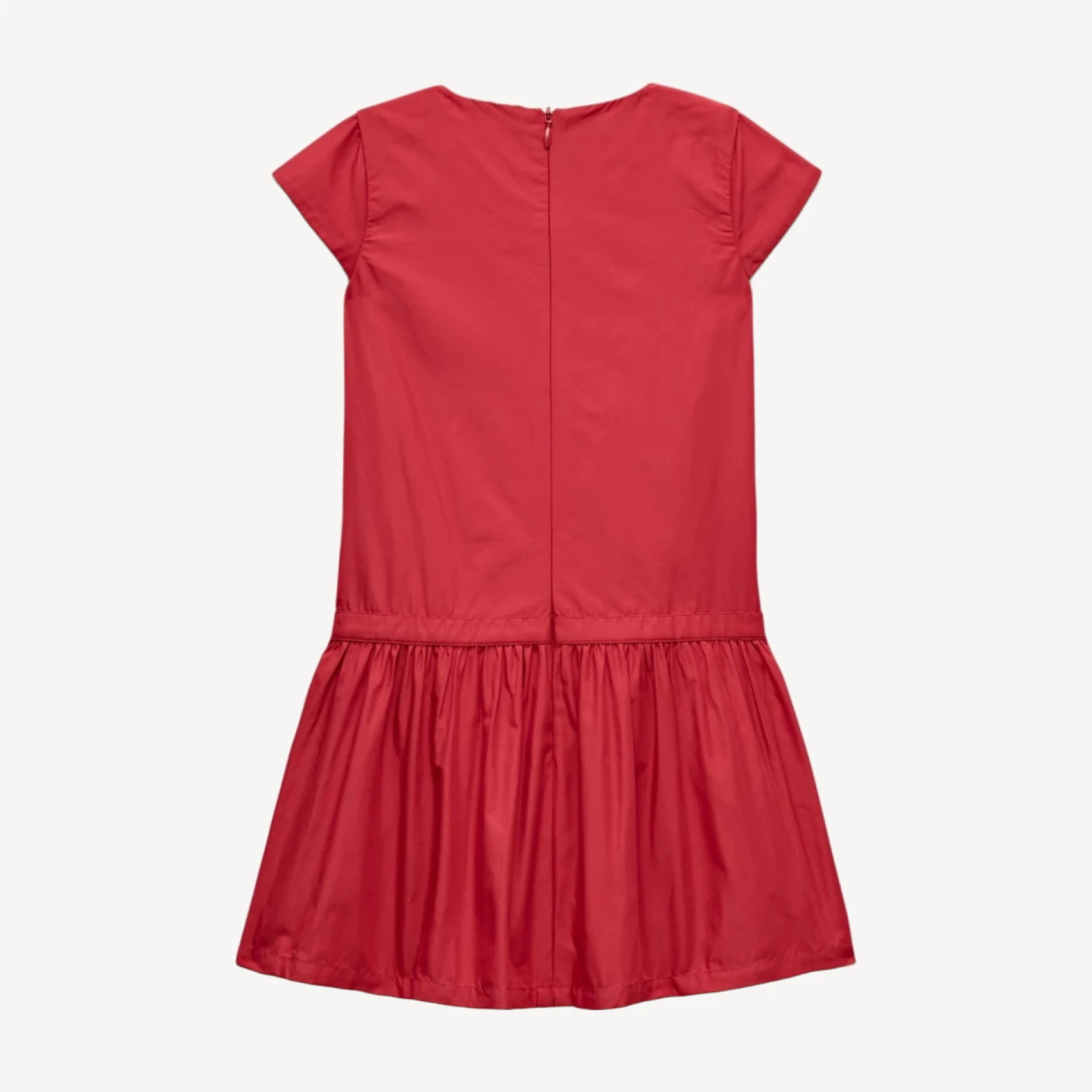 Crewcuts Collection drop-waist dress in taffeta